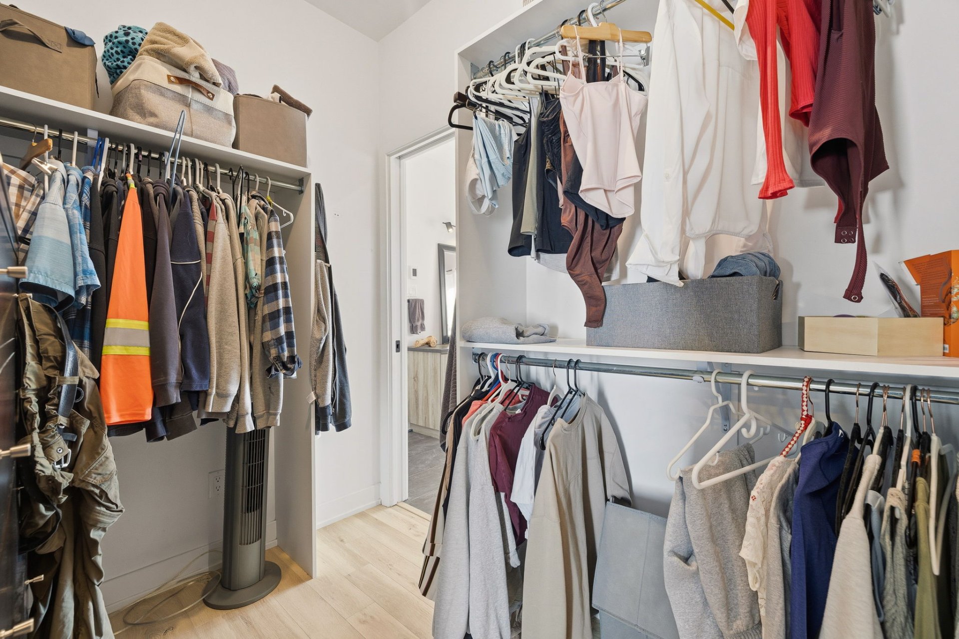 Walk-in closet