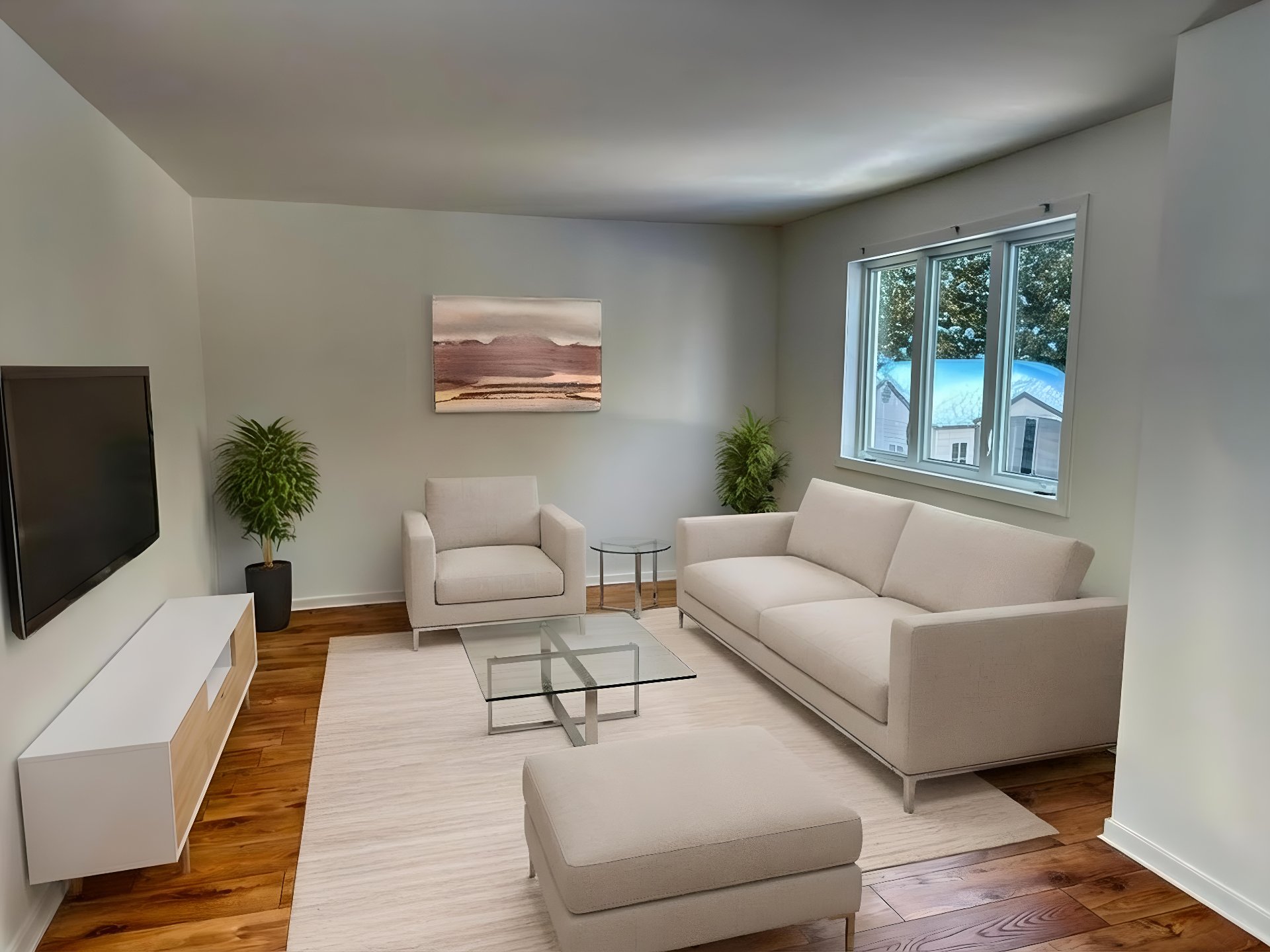 Living room - Virtual Staging
