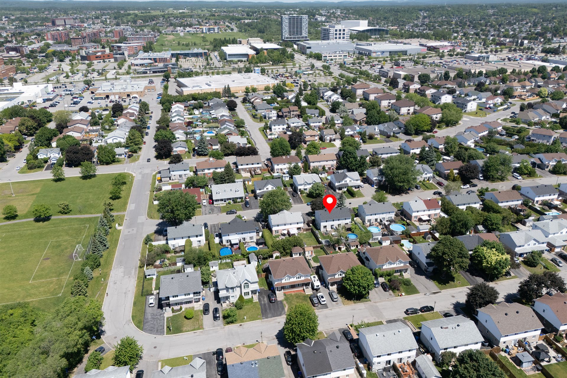 Aerial photo