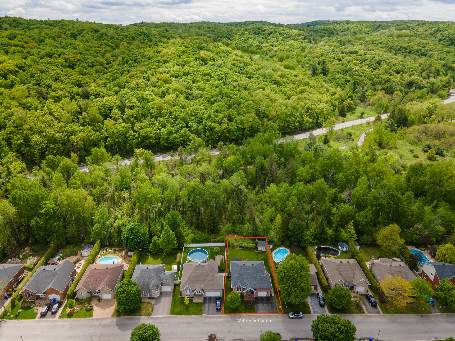 Aerial photo