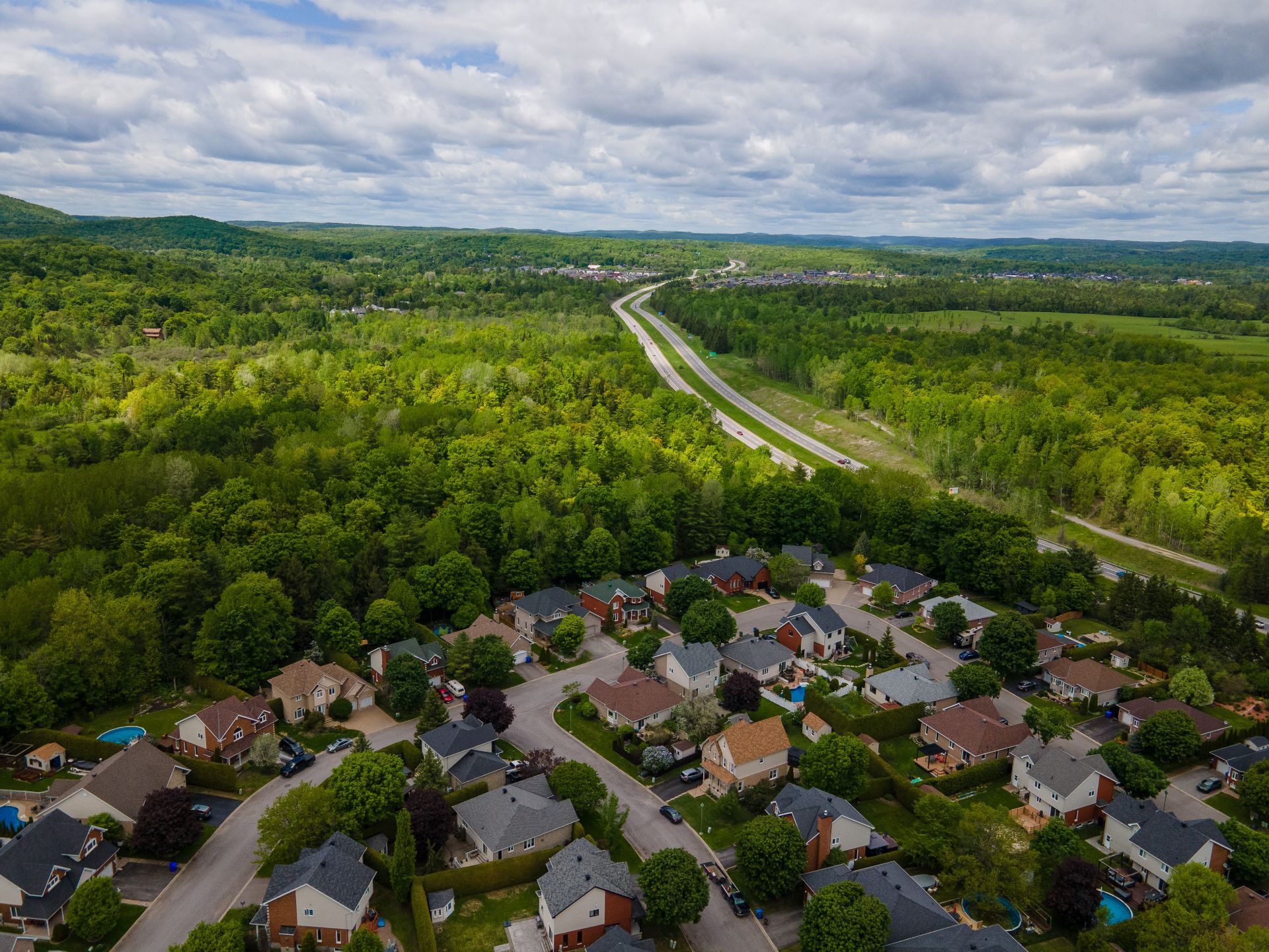 Aerial photo