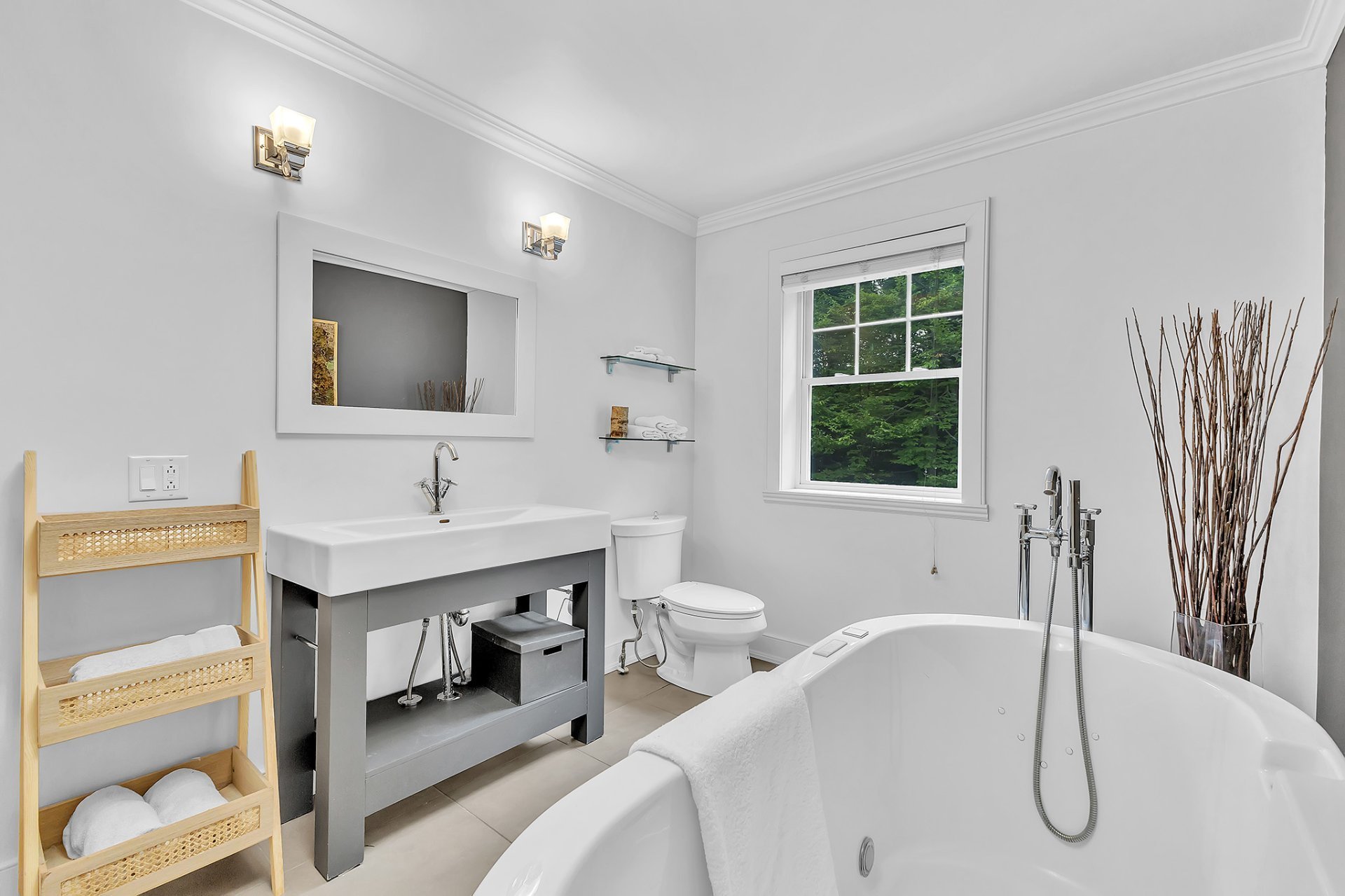 Salle de bains attenante à la CCP