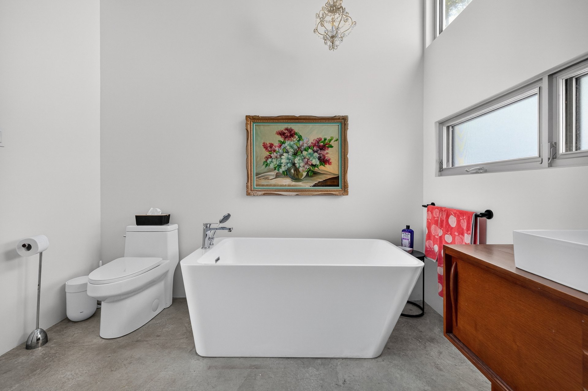 Salle de bains attenante à la CCP