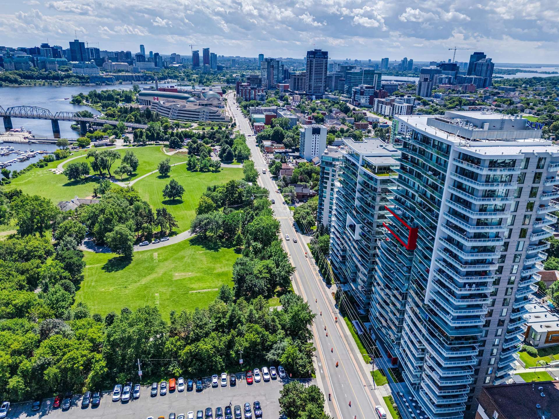 Aerial photo