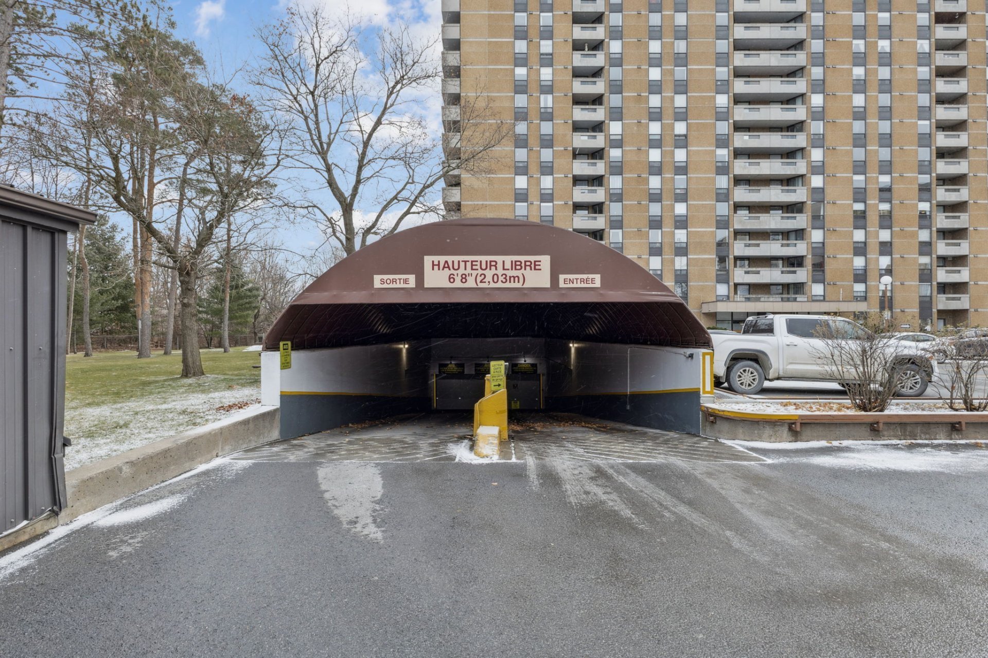Exterior entrance