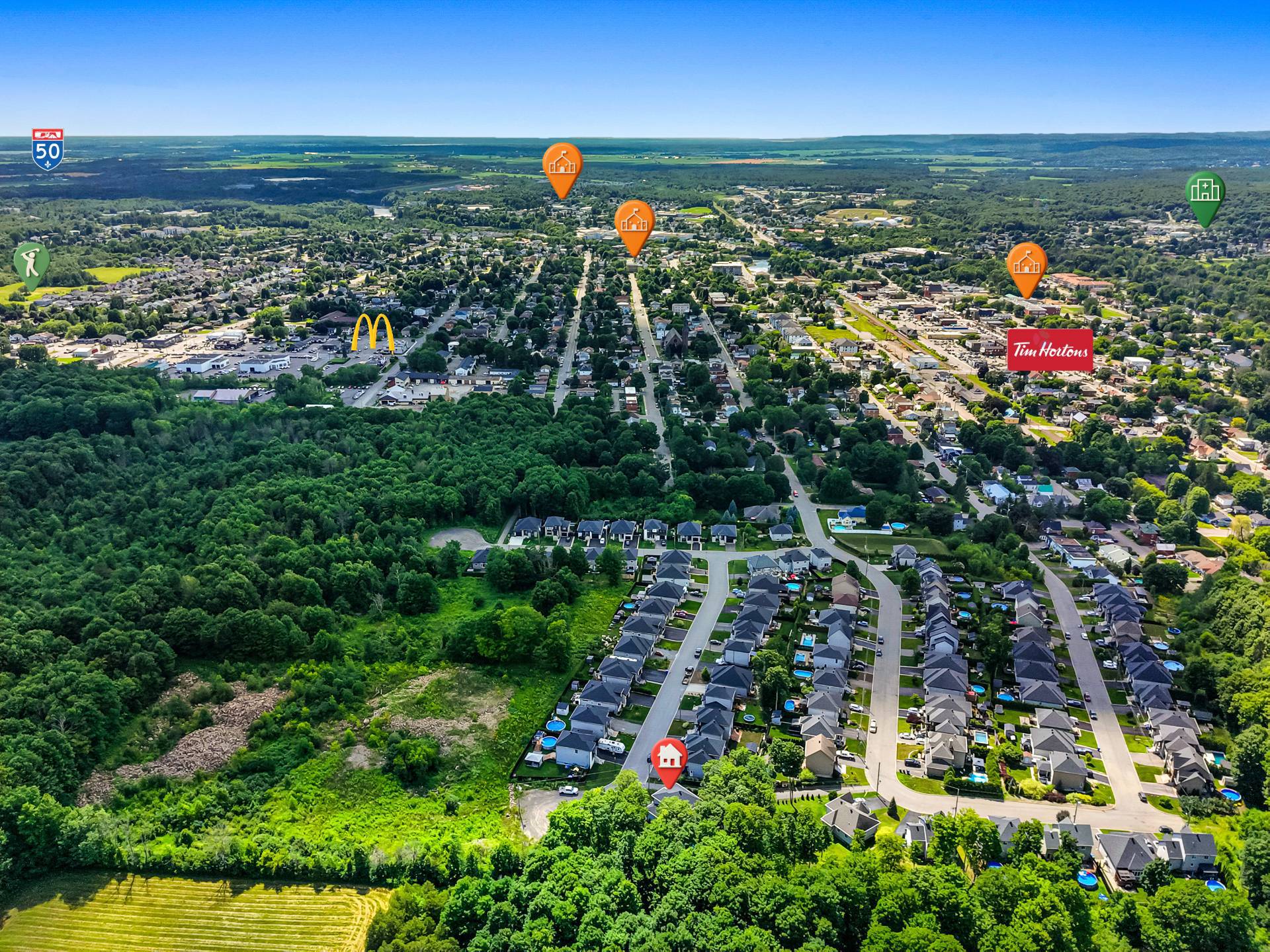 Aerial photo