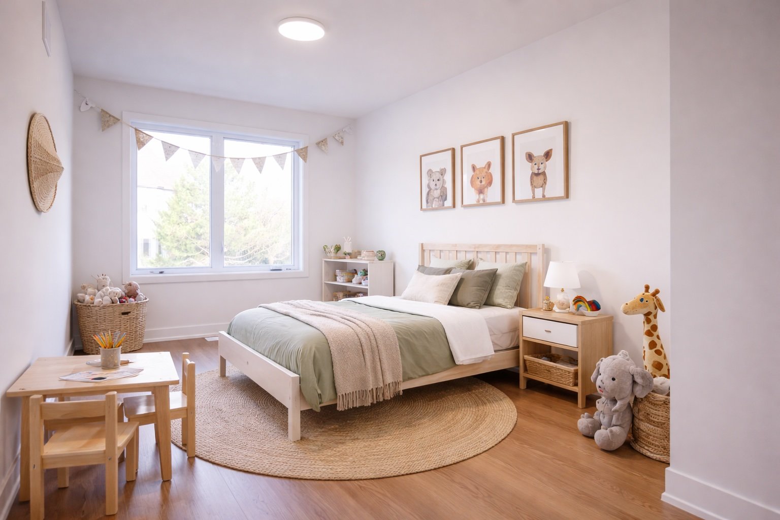 Chambre à coucher - Photos stager virtuellement, pour visuel seulement