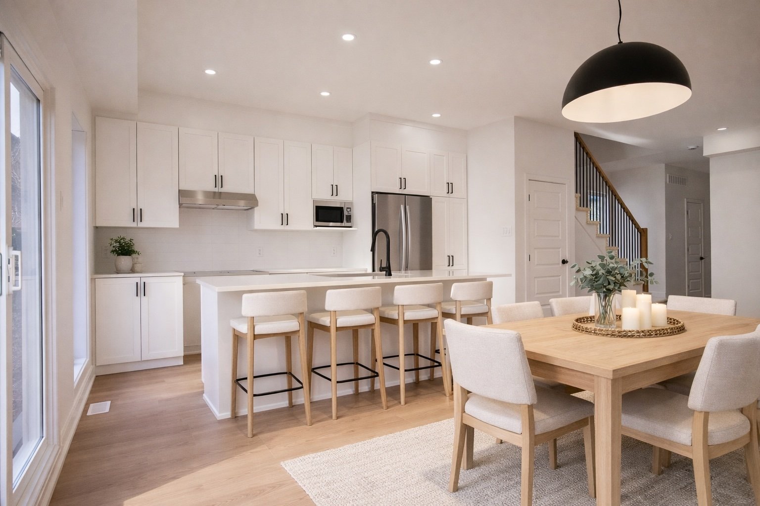 Cuisine - Photos stager virtuellement, pour visuel seulement