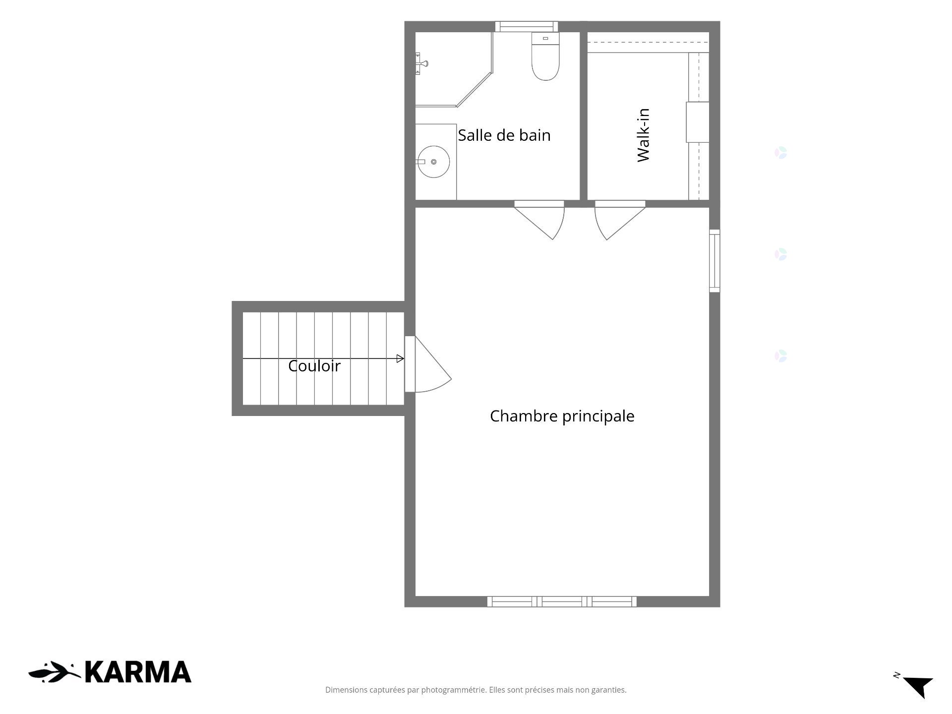 Master's suite plan