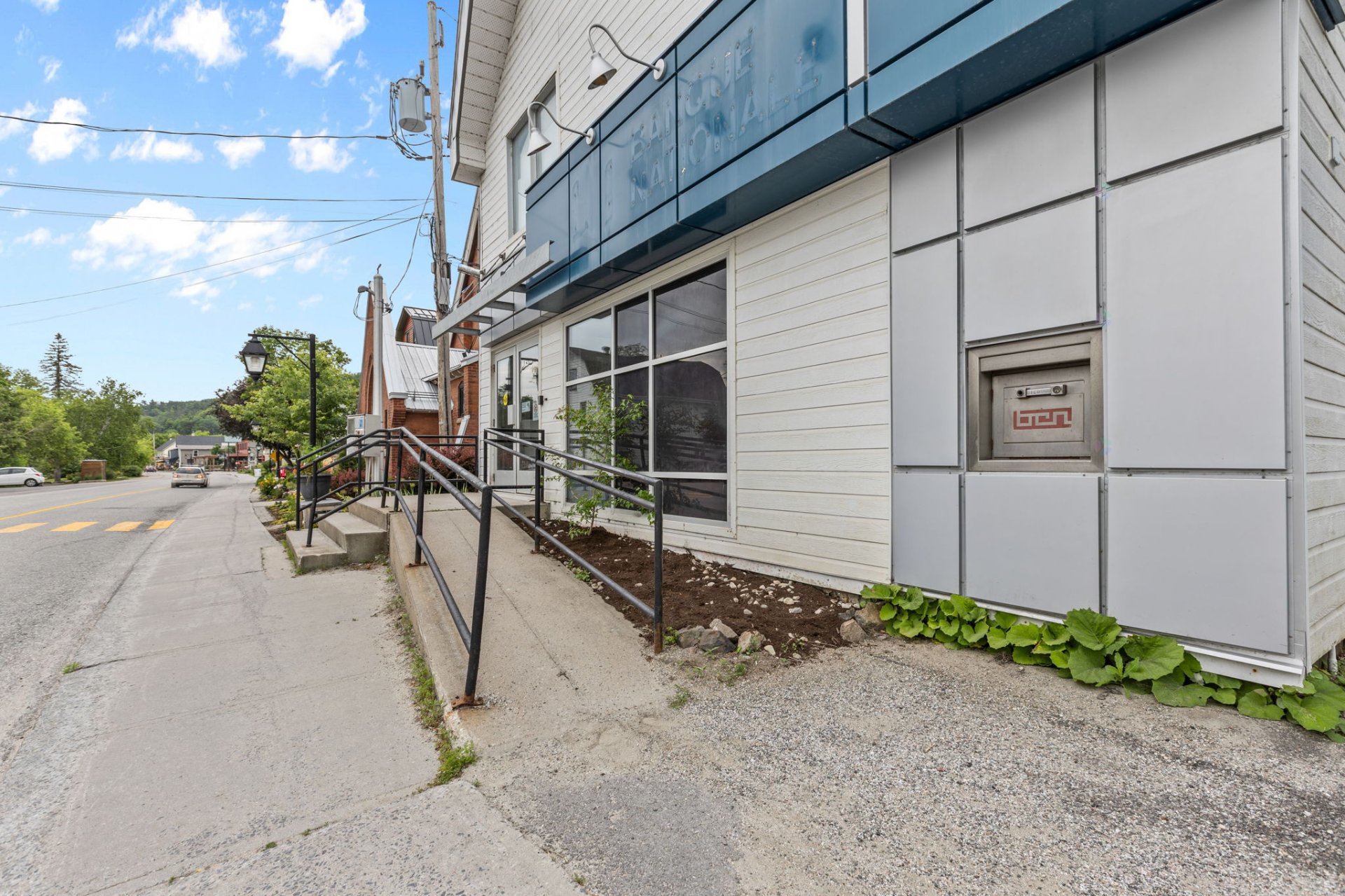 Exterior entrance