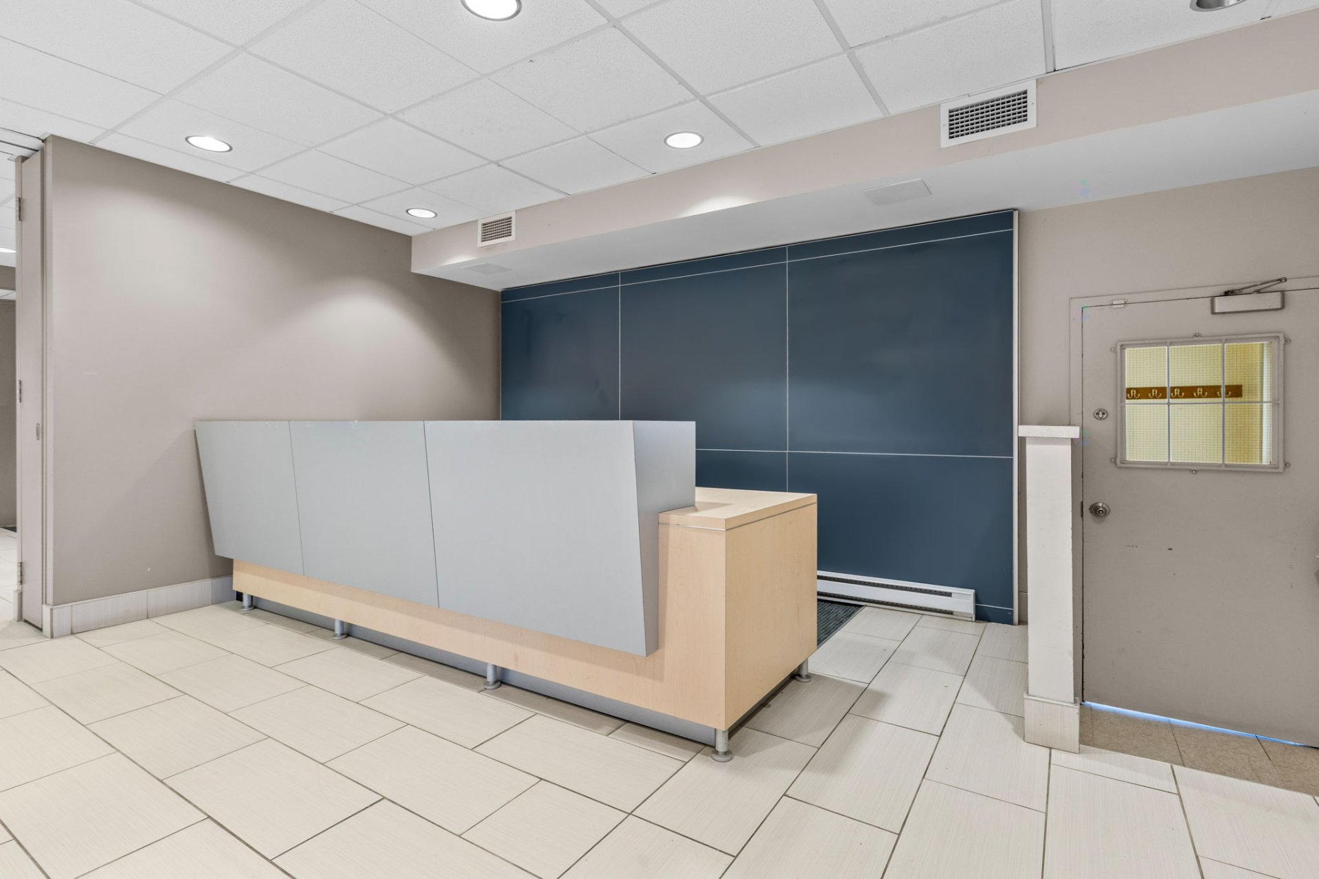 Reception area