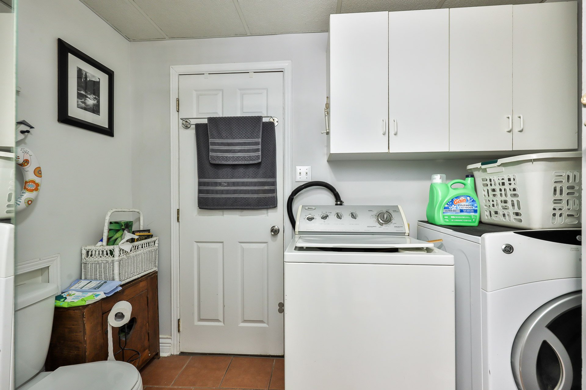 Salle de bains - Laveuse-sécheuse