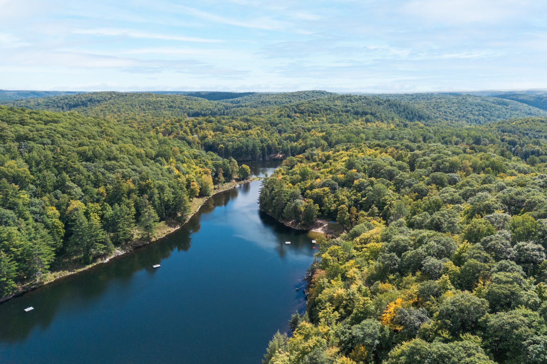 Vue sur l'eau