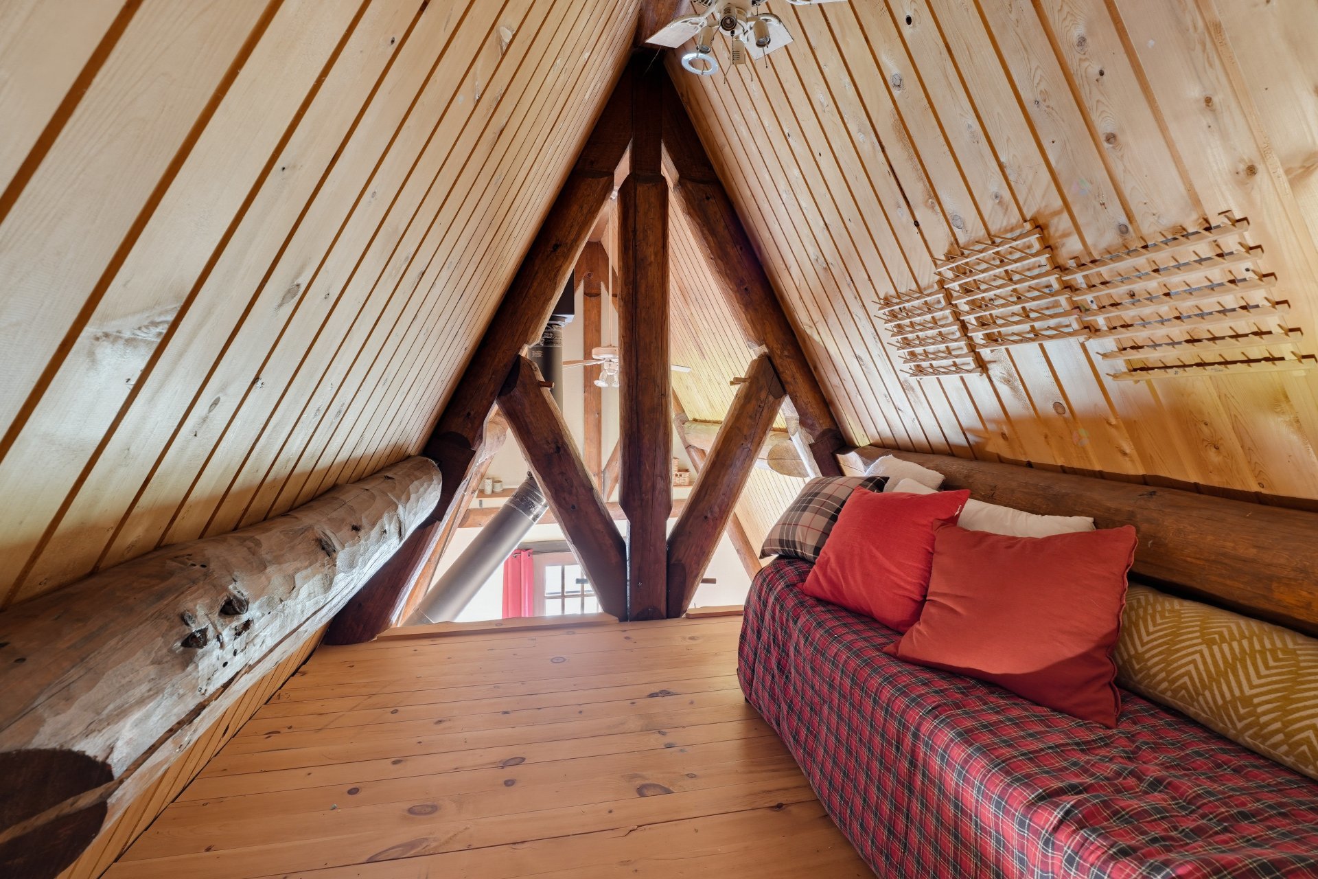 Above the master bedroom