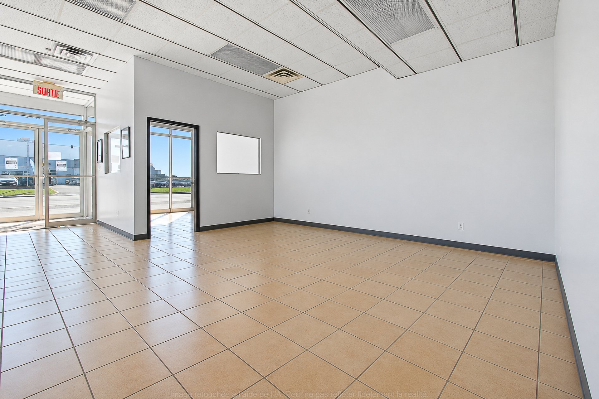 Reception area