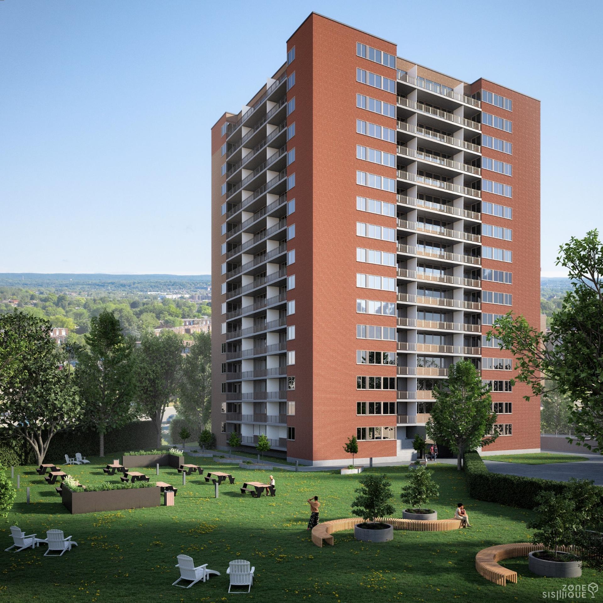 Façade - Photos mises en scène virtuellement.