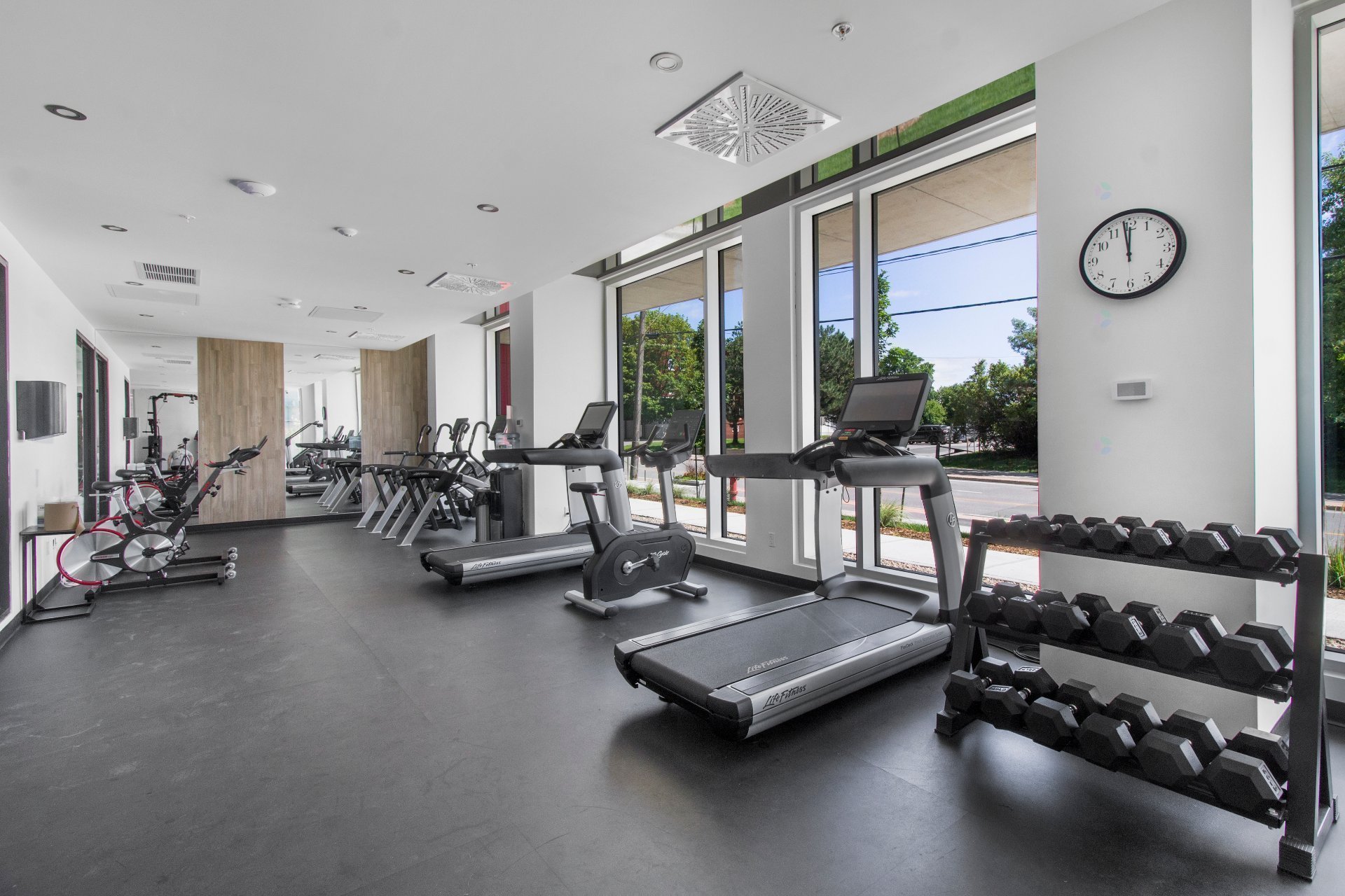 Salle d'exercice