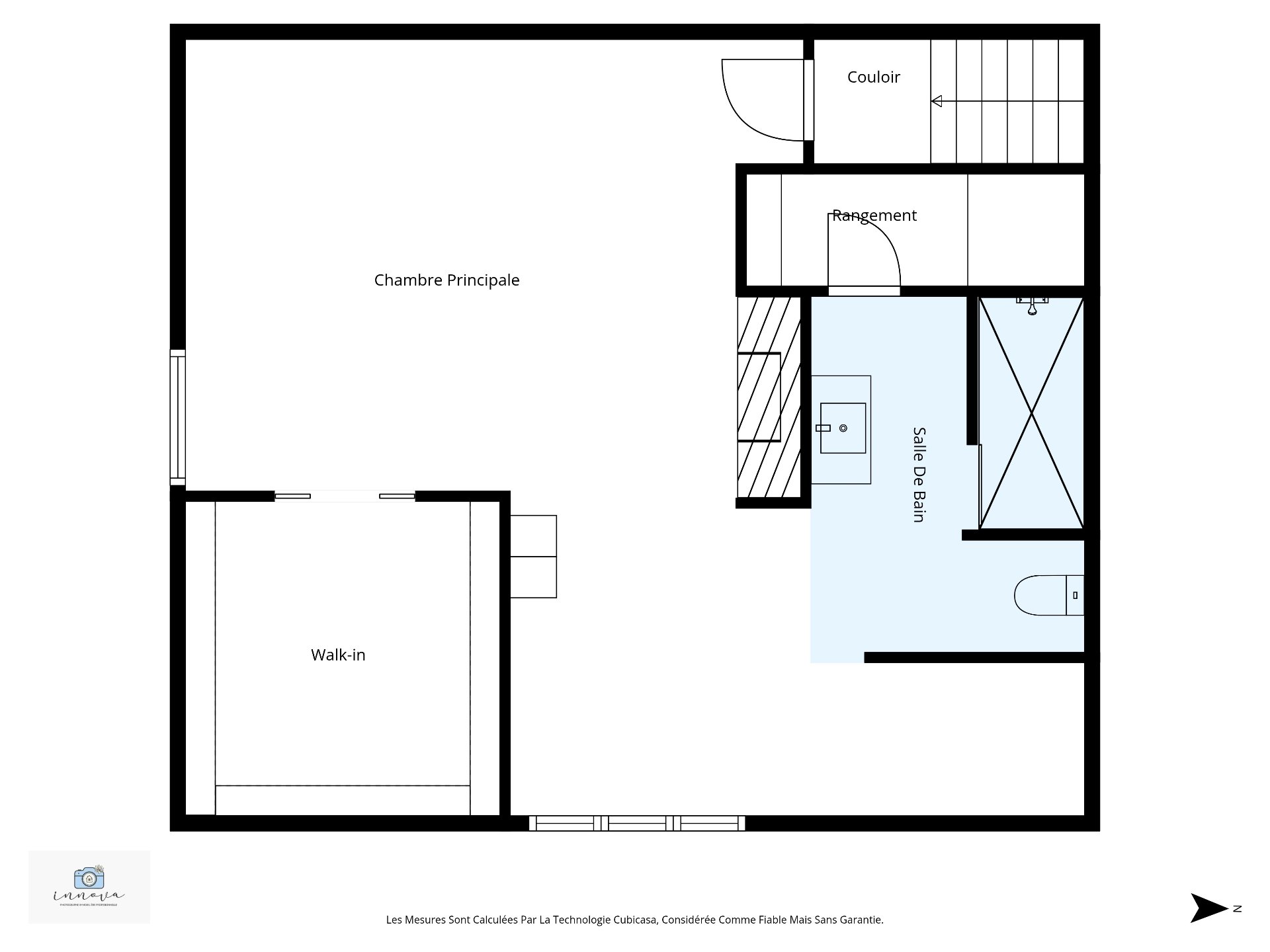 Plan (croquis) - 2ème étage