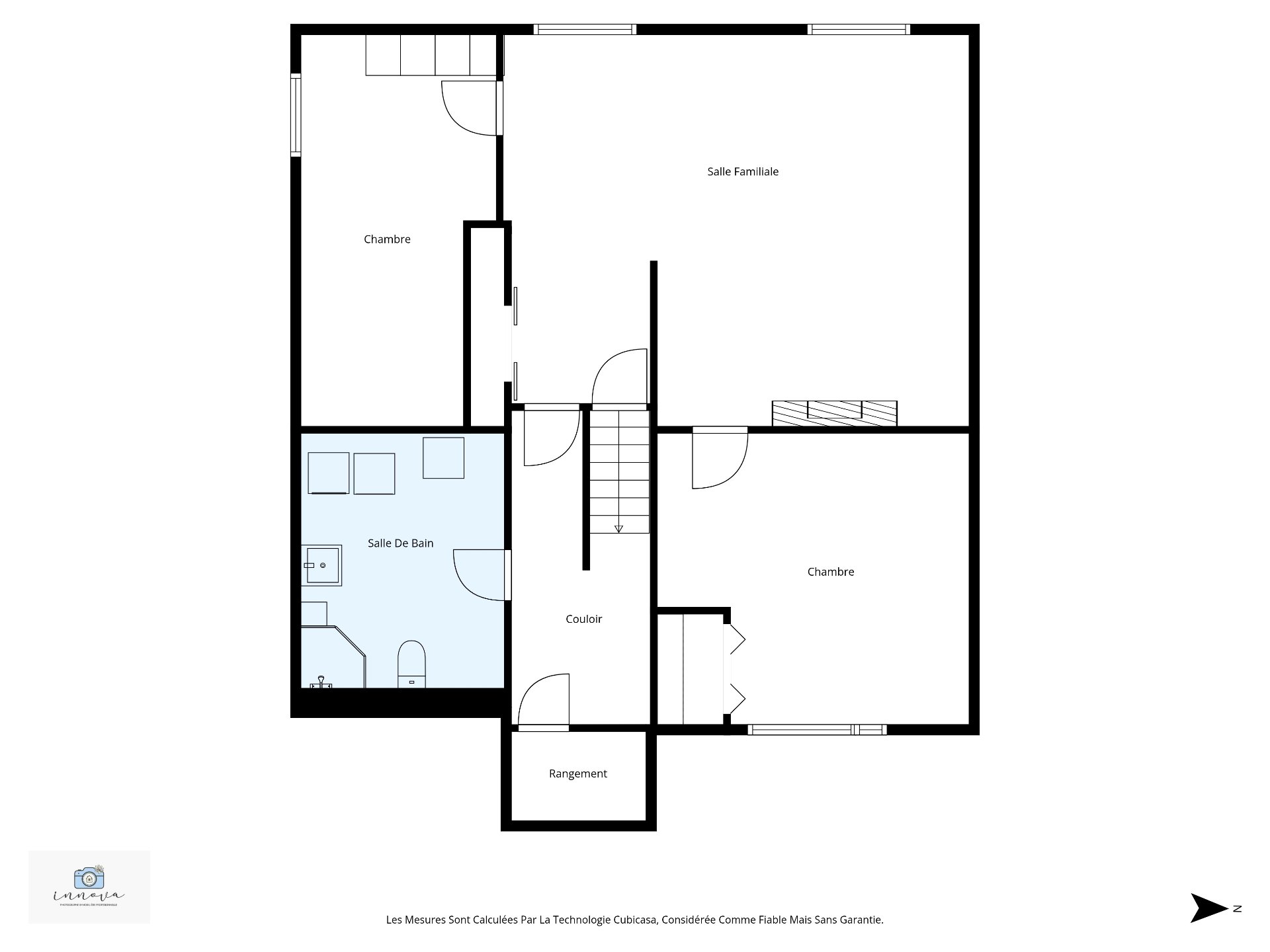 Plan (croquis) - Sous-sol