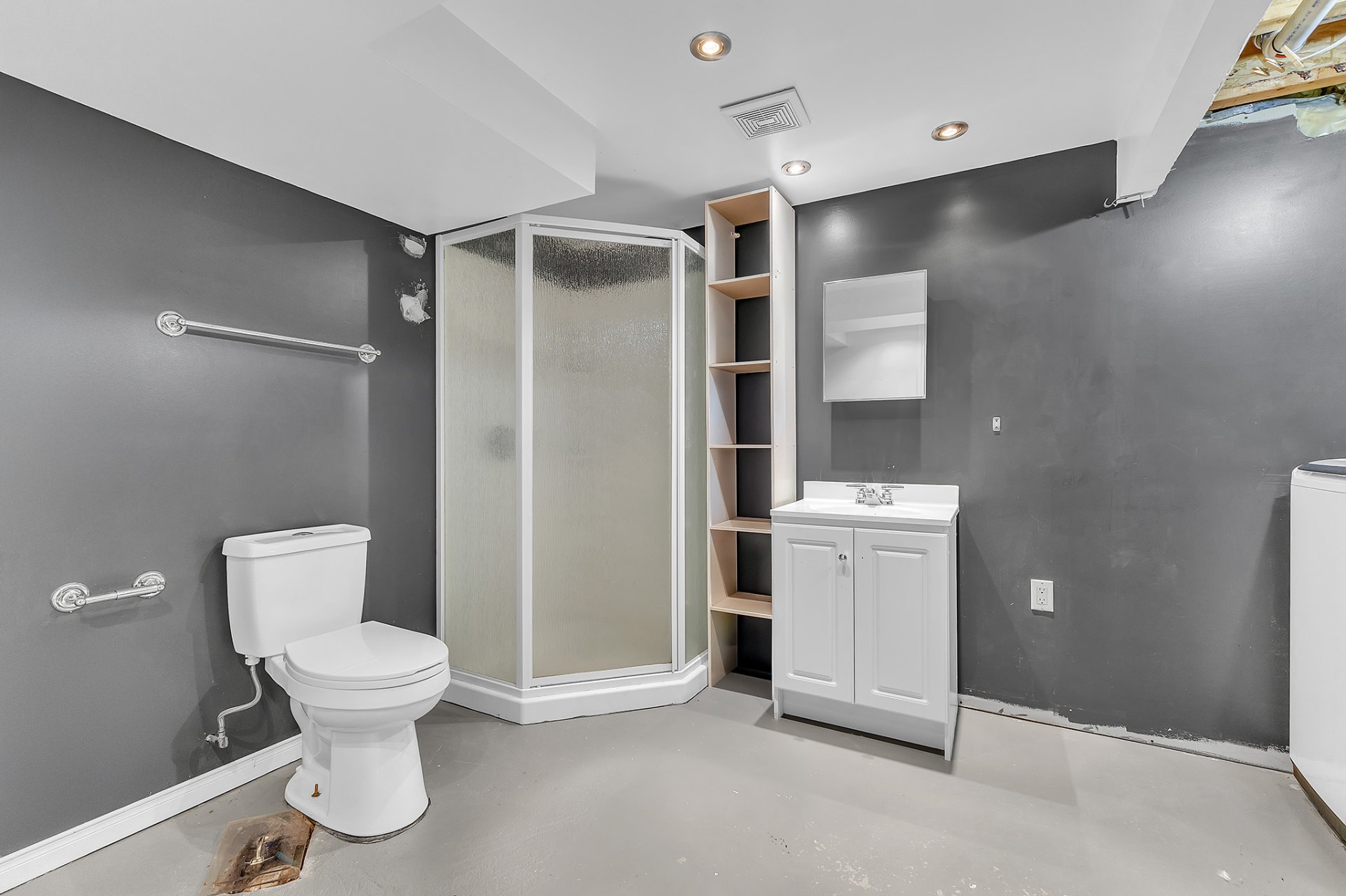 Salle de bains - sous-sol