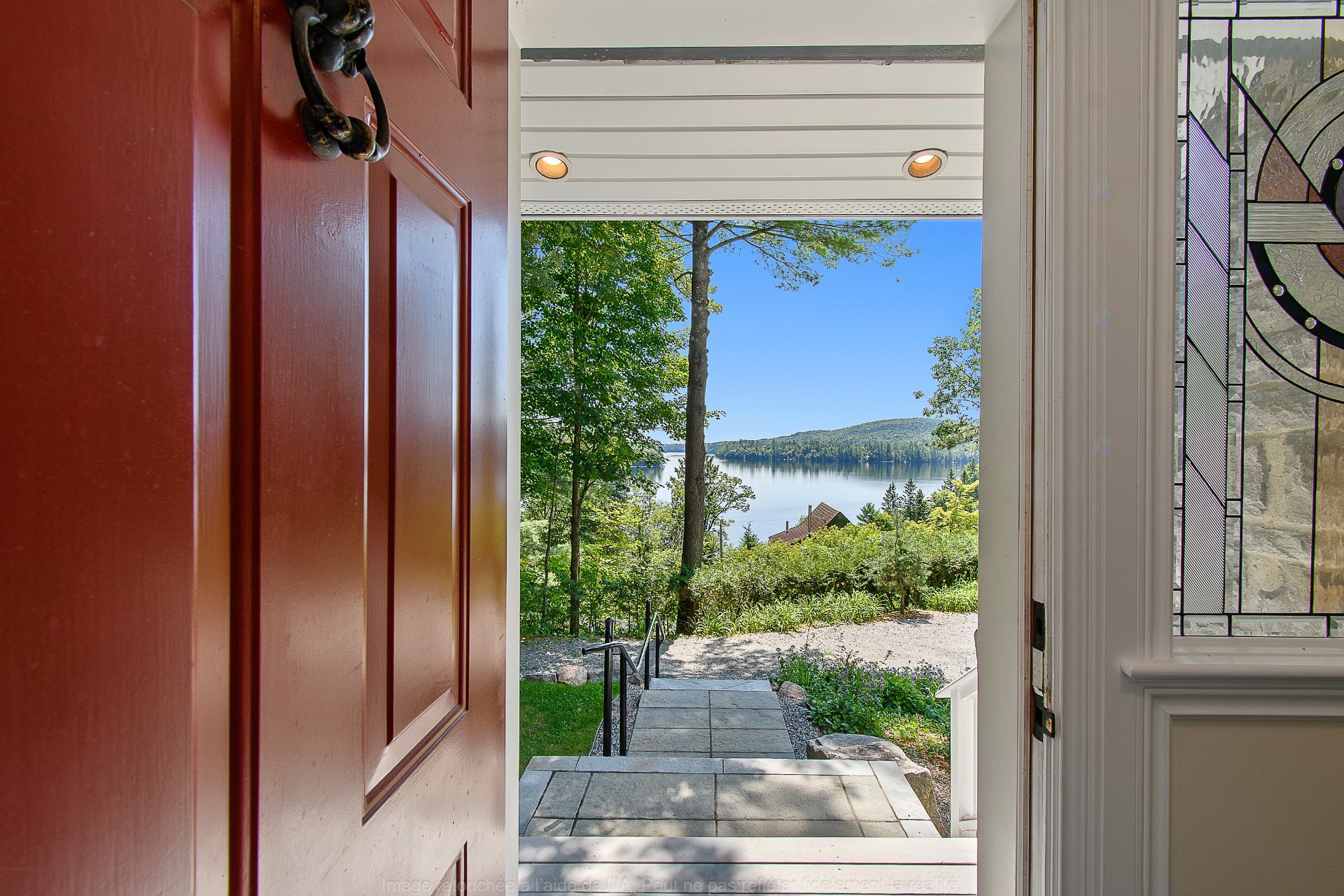 Exterior entrance