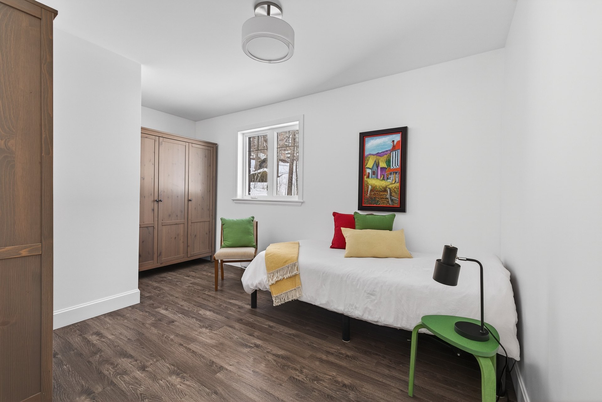 Chambre à coucher - Au rdc.