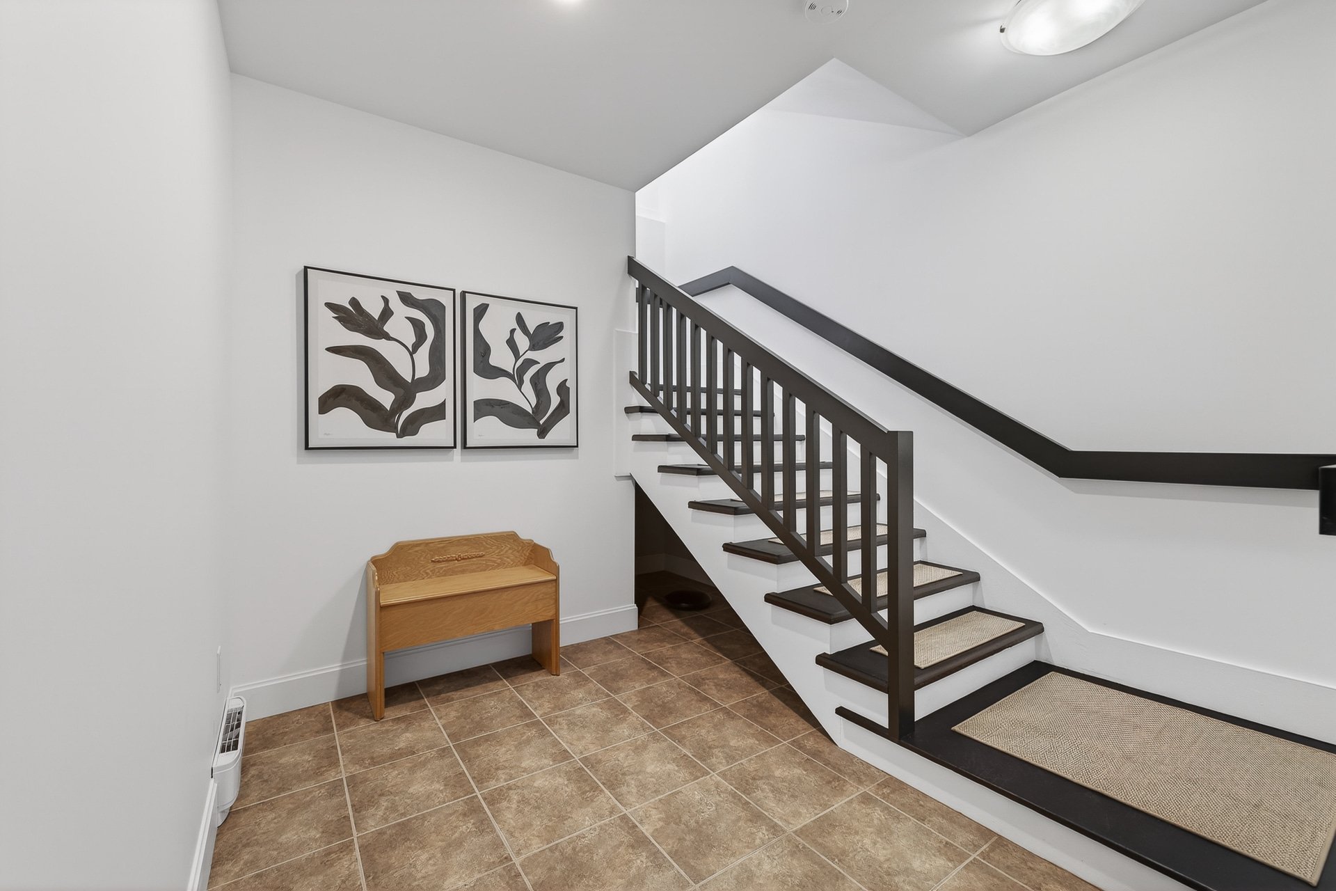 Escalier - Sous-sol.