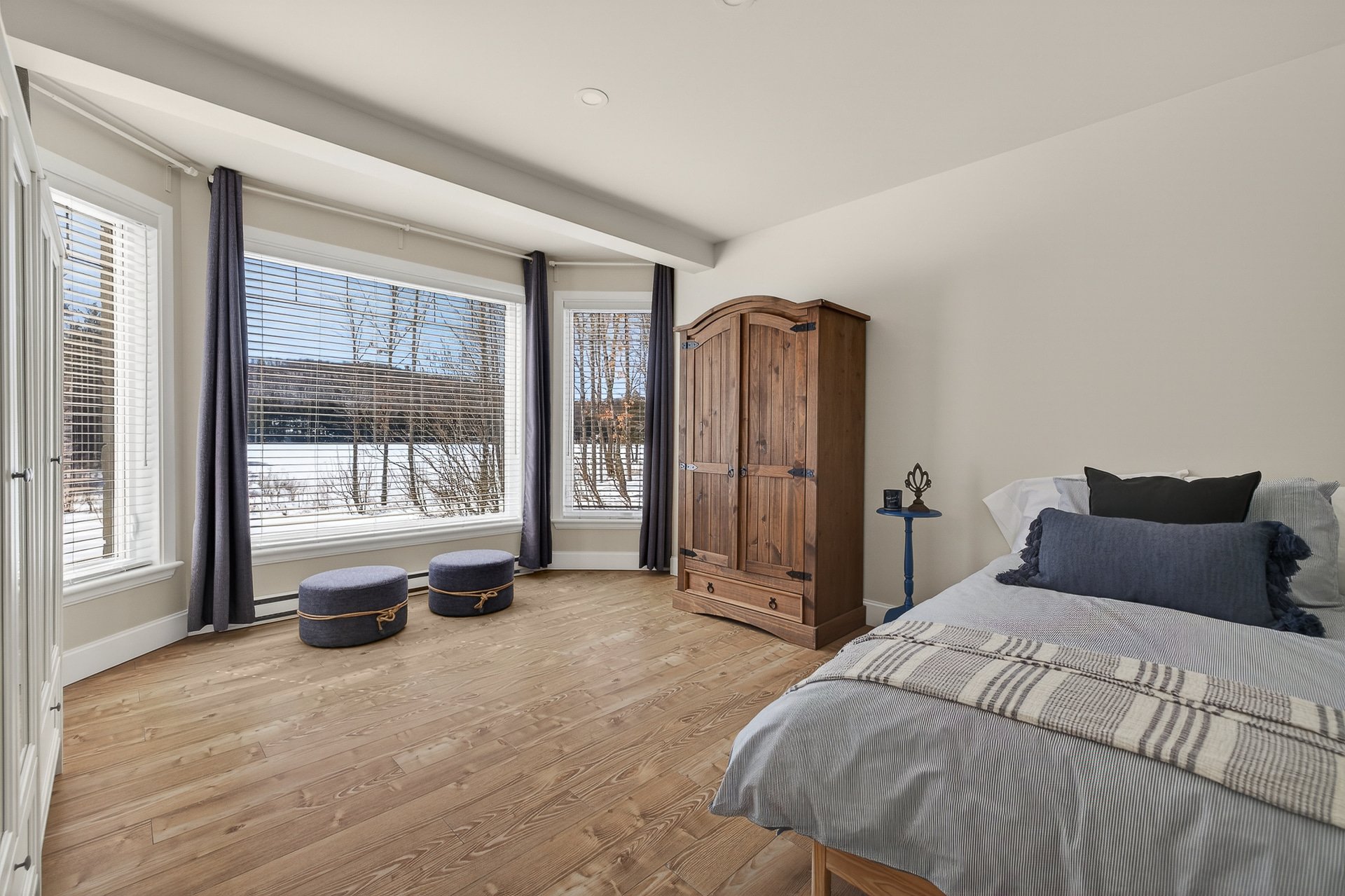 Chambre à coucher - Style walk-out.