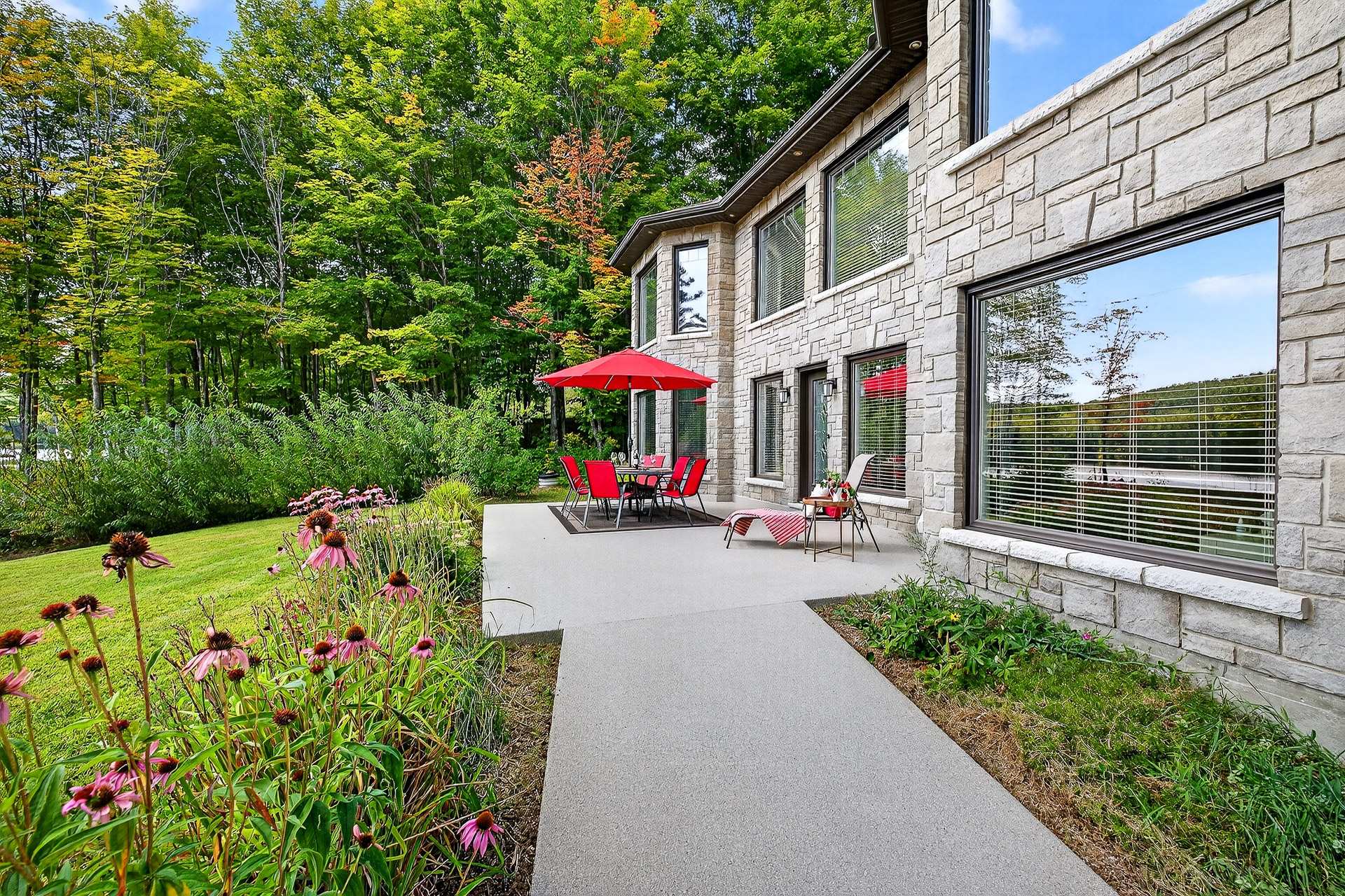 Terrasse - Arrrière, vue sur le lac