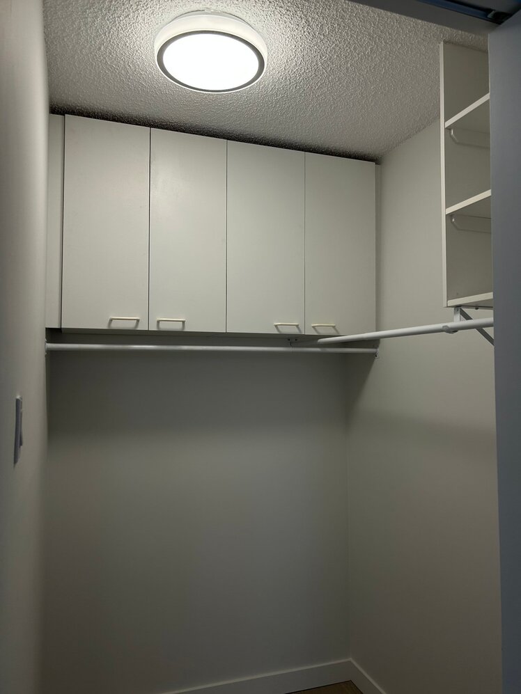 Chambre à coucher principale - garde robe walk-in