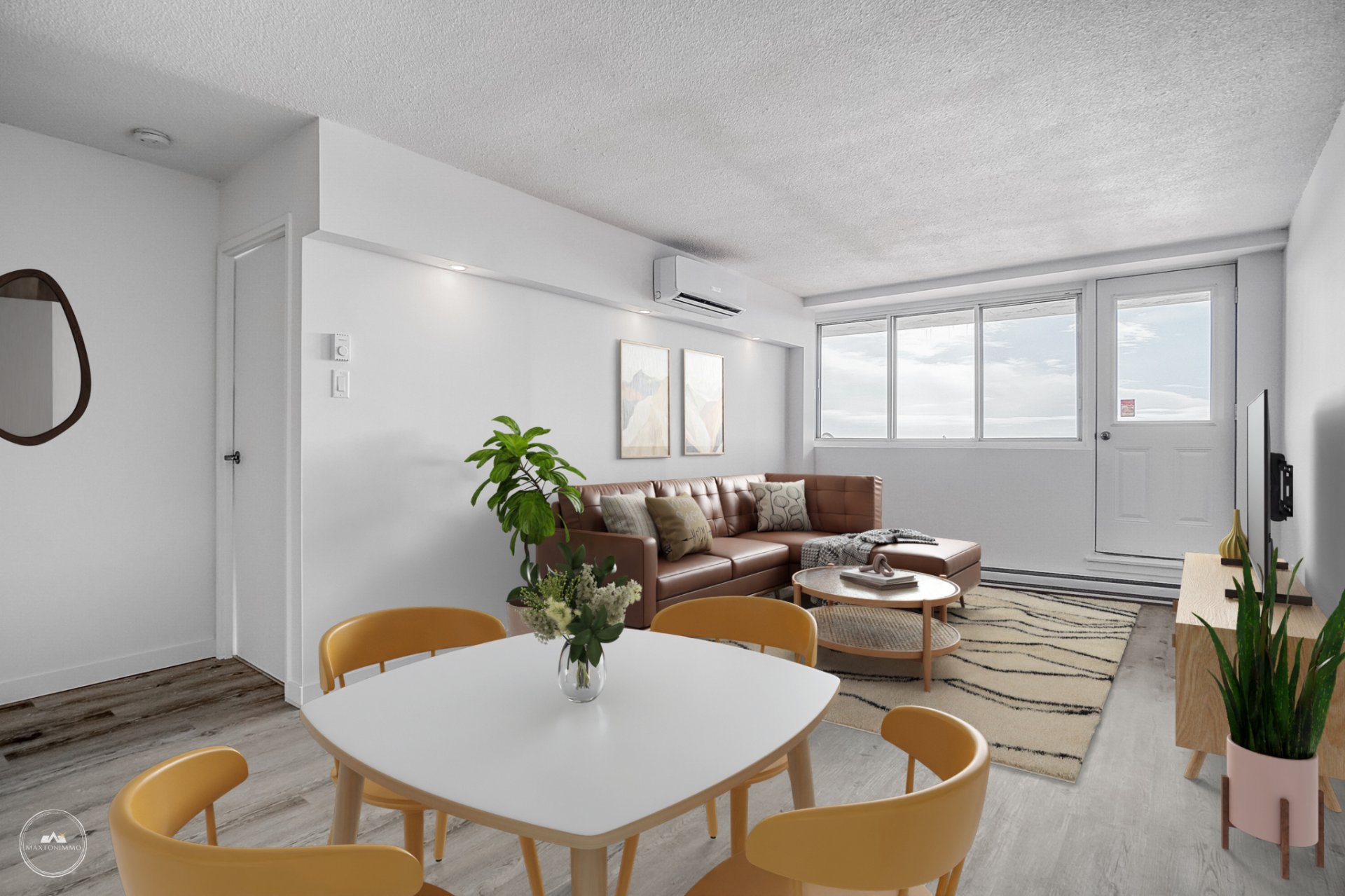 Salle à manger - Photos mises en scène virtuellement.