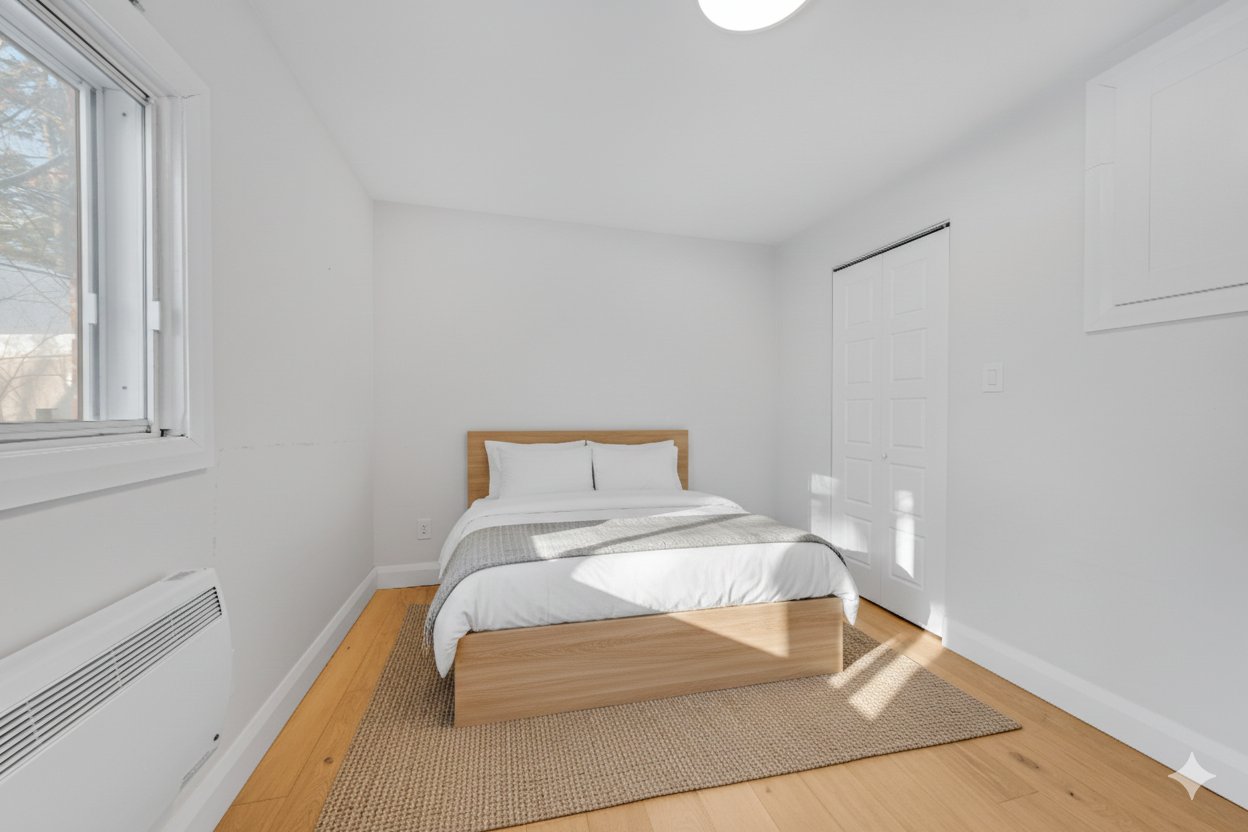 Chambre à coucher principale - Photo stagée virtuellement ***