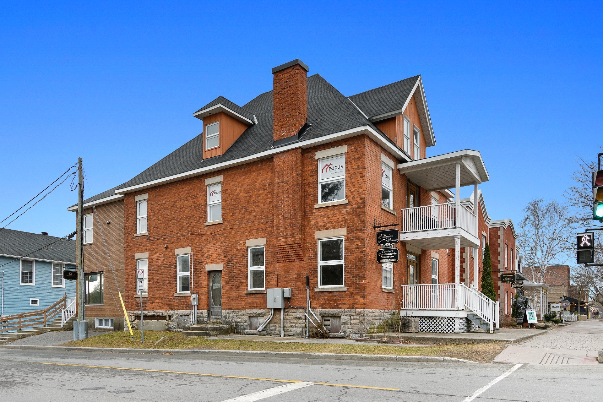 Face arrière - Côté extérieur rue Park