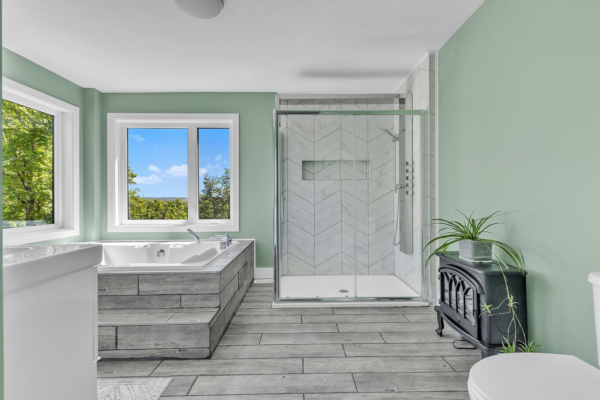 Salle de bains attenante à la CCP