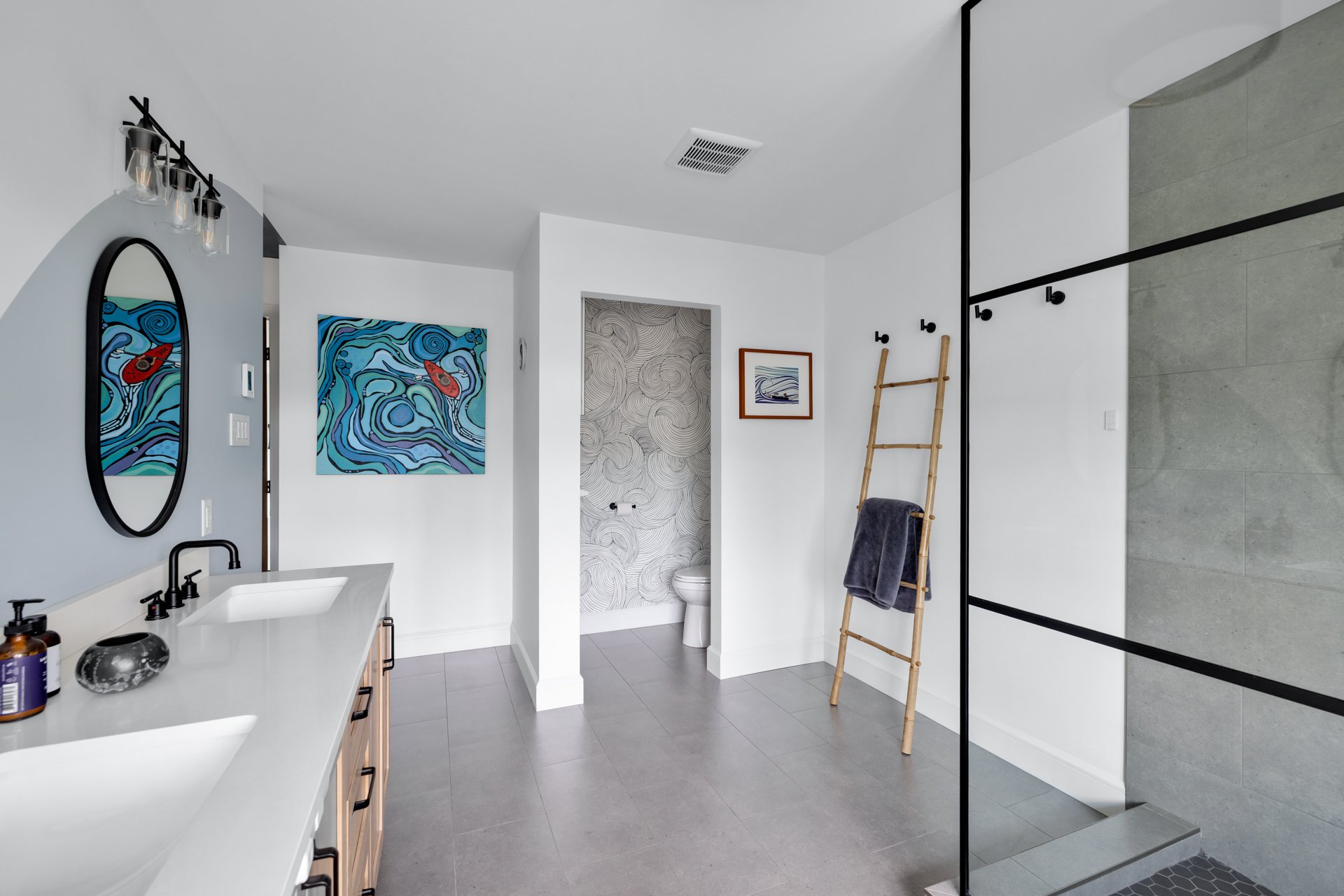Salle de bains attenante à la CCP