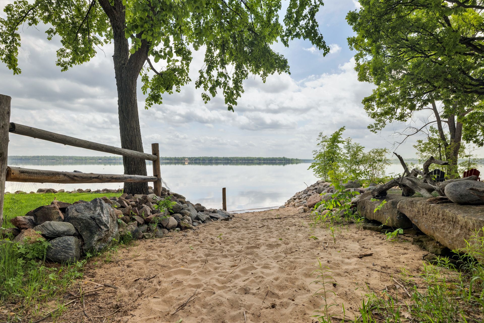 Access to a body of water