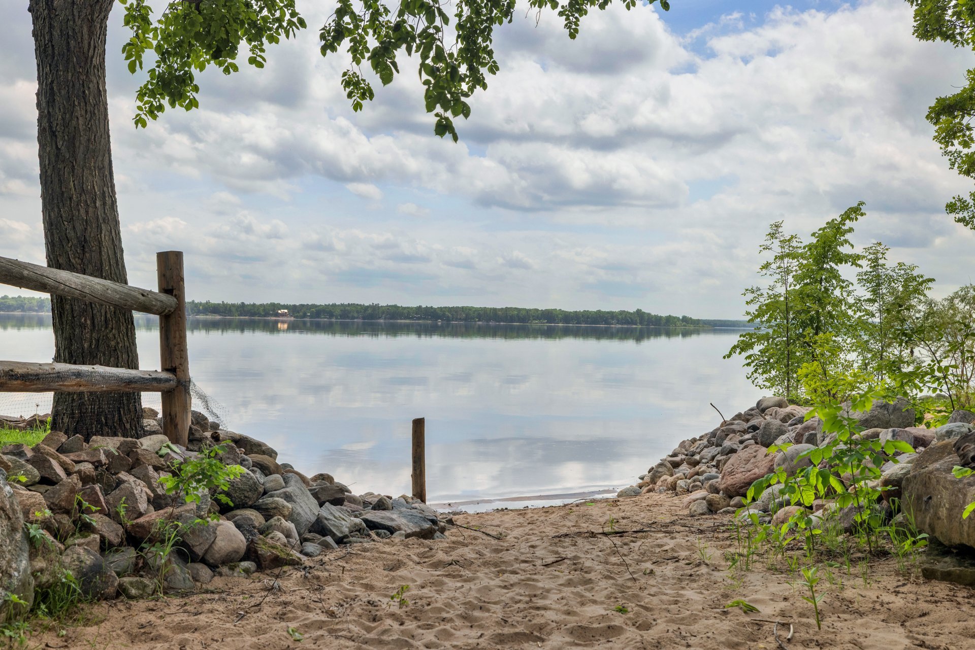 Access to a body of water