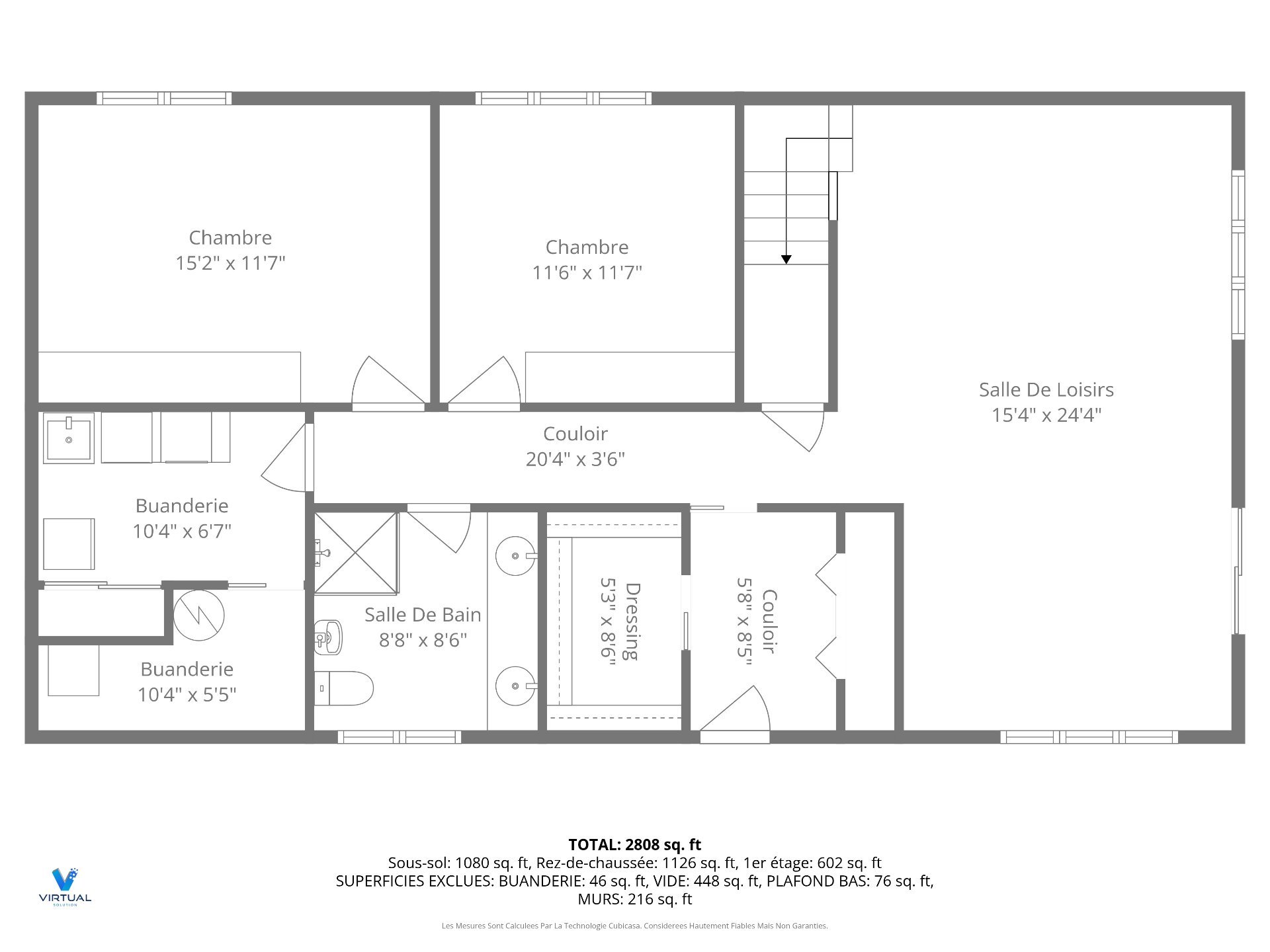 Walk-out basement