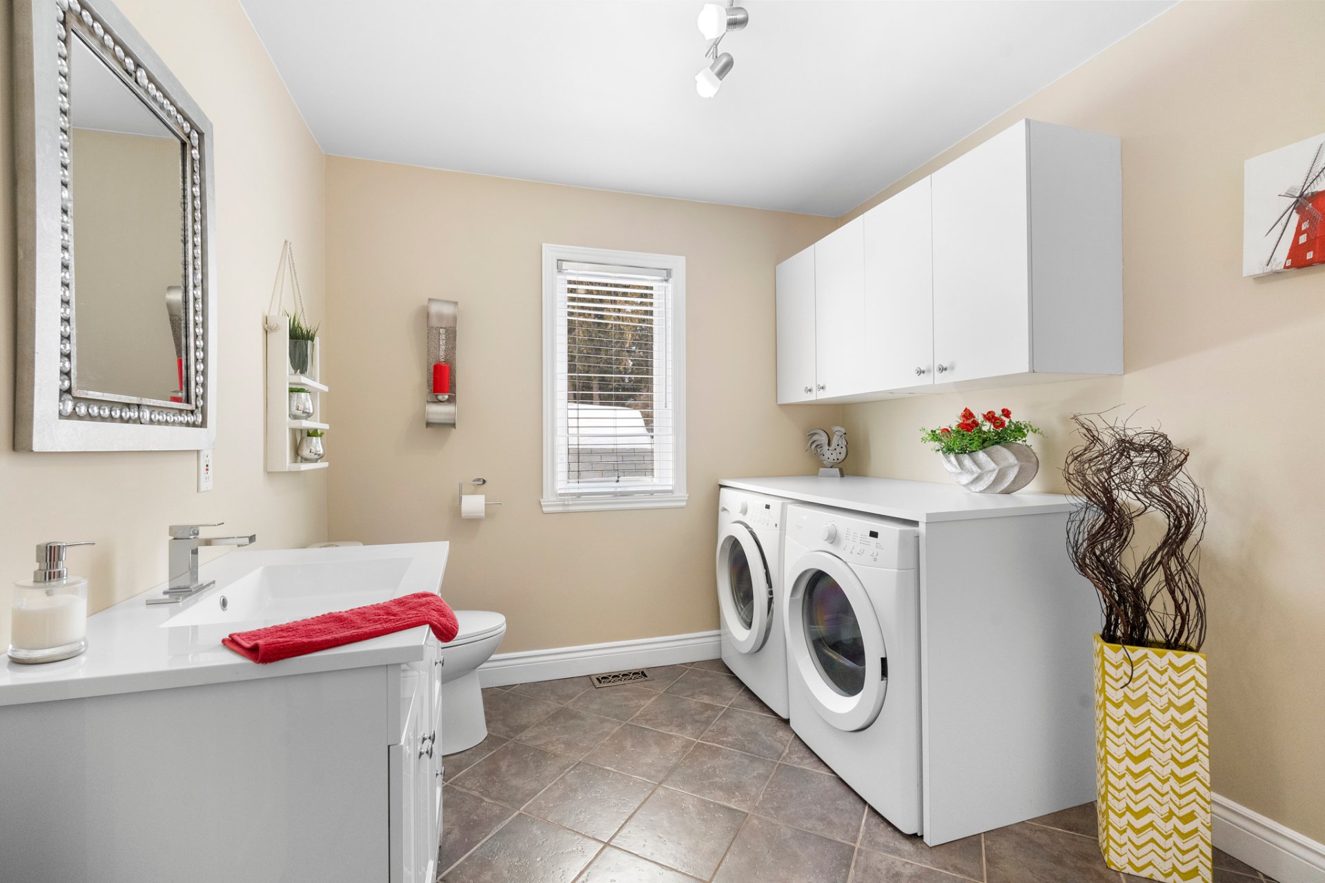 Salle de lavage - Salle de lavage + salle d'eau