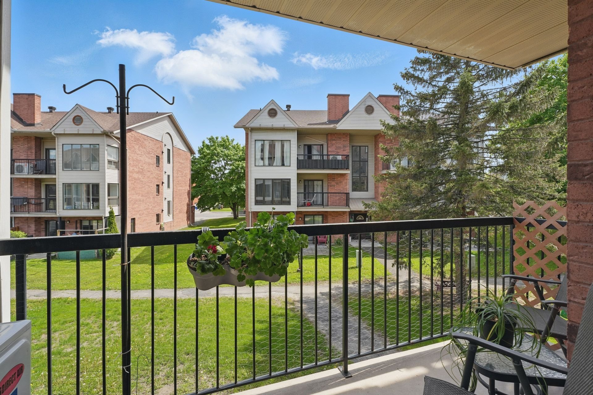 Balcon - via la 2e chambre