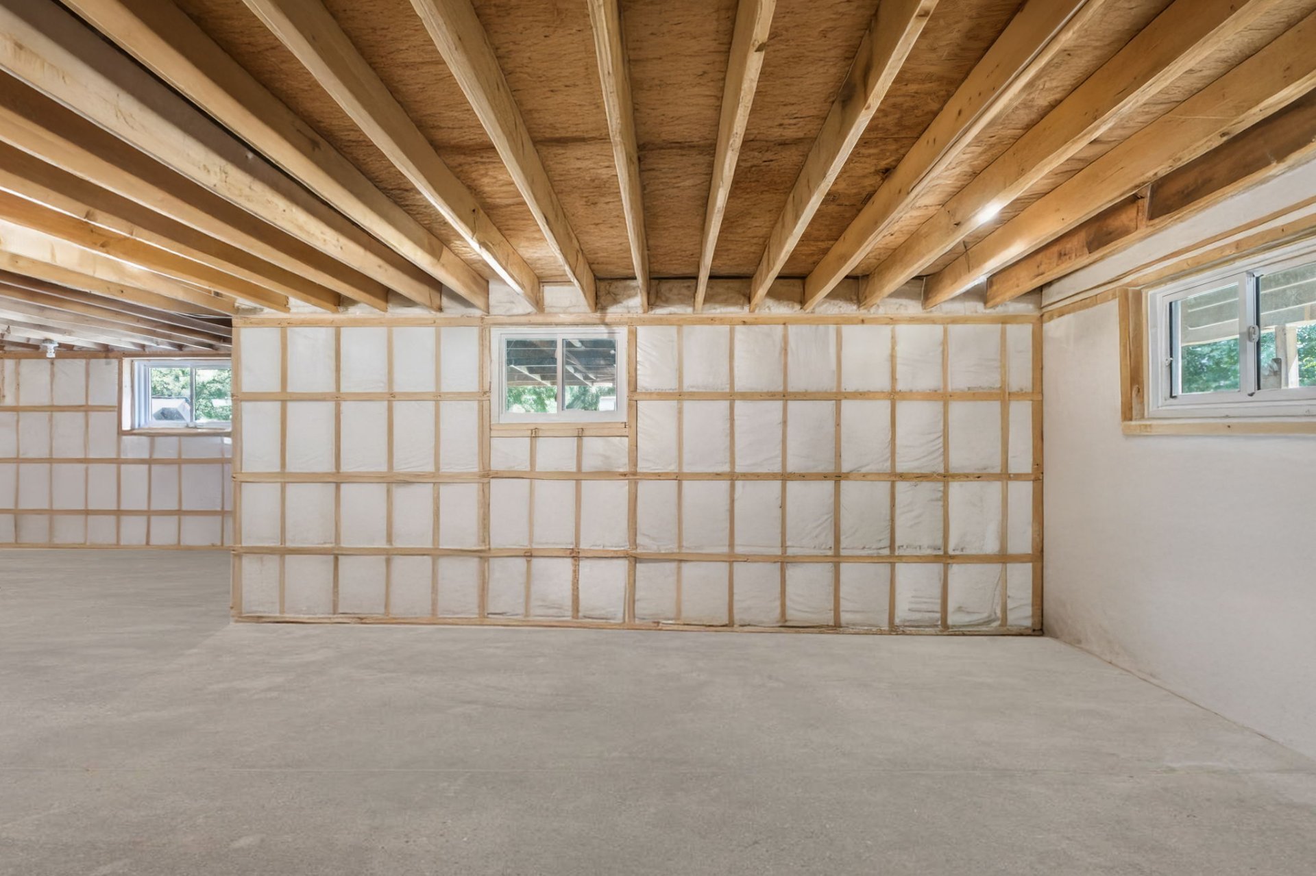 Basement - Virtually staged photoRetouched photo