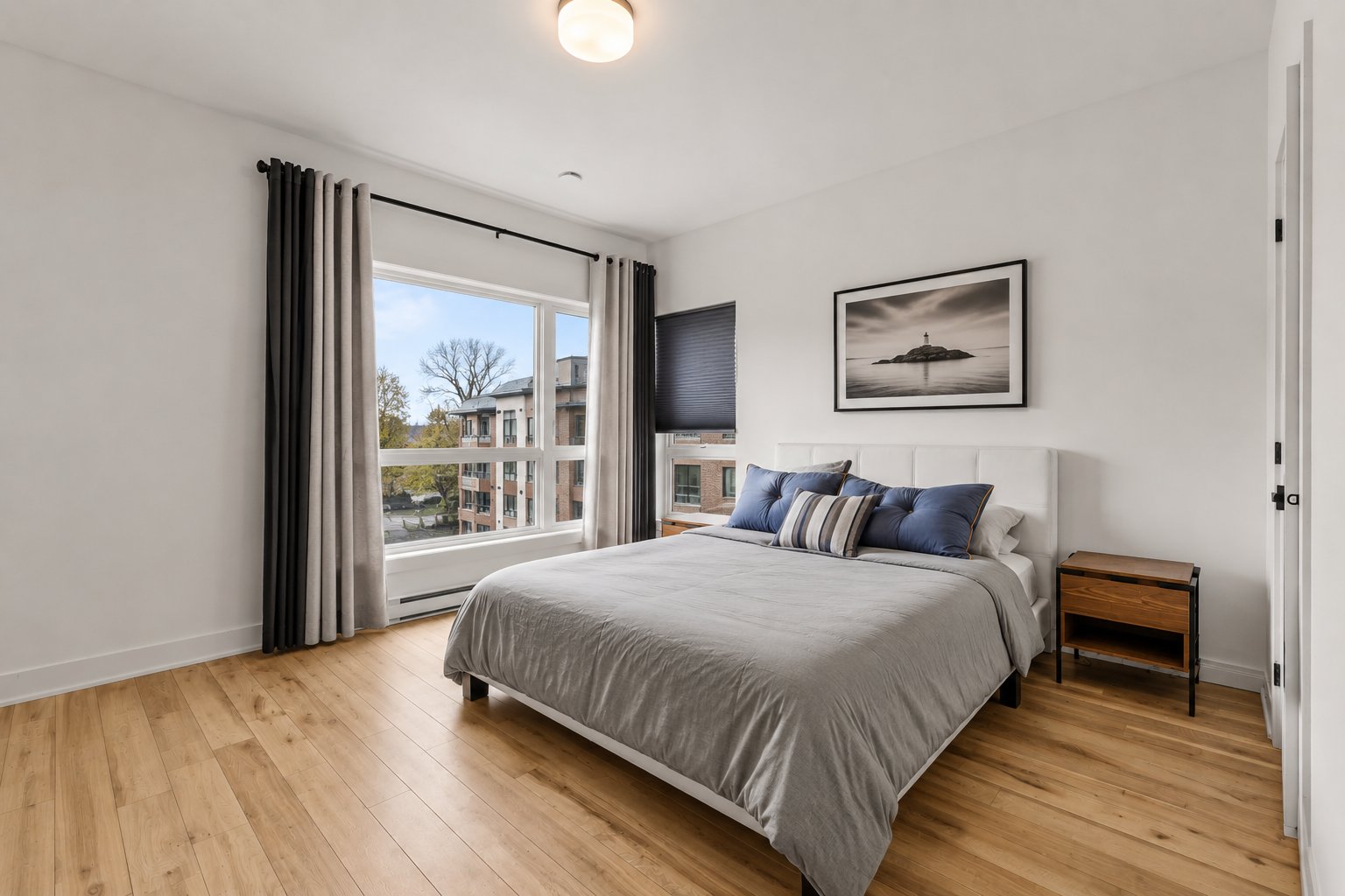 Master bedroom - AI Homestaging