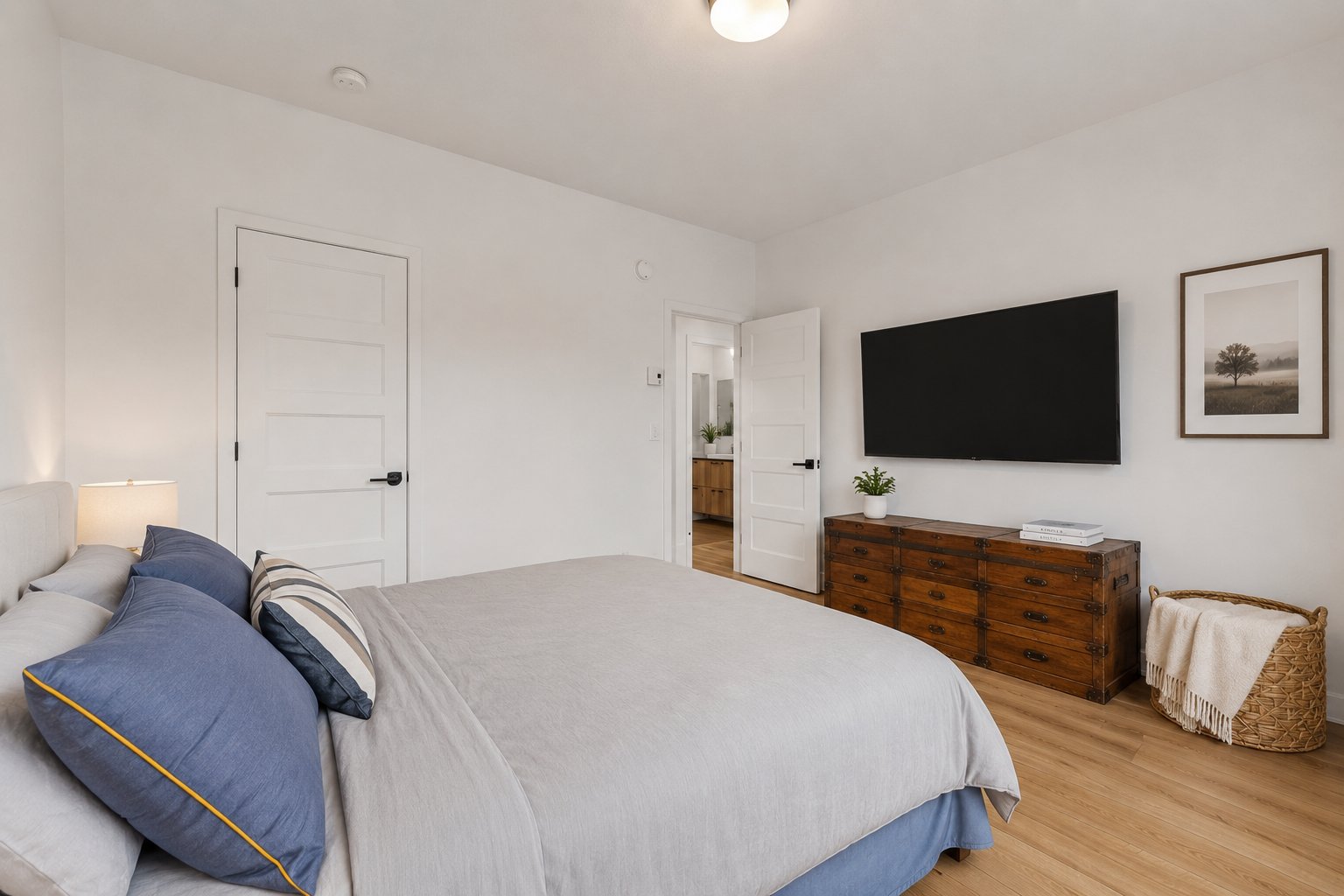 Master bedroom - AI Homestaging