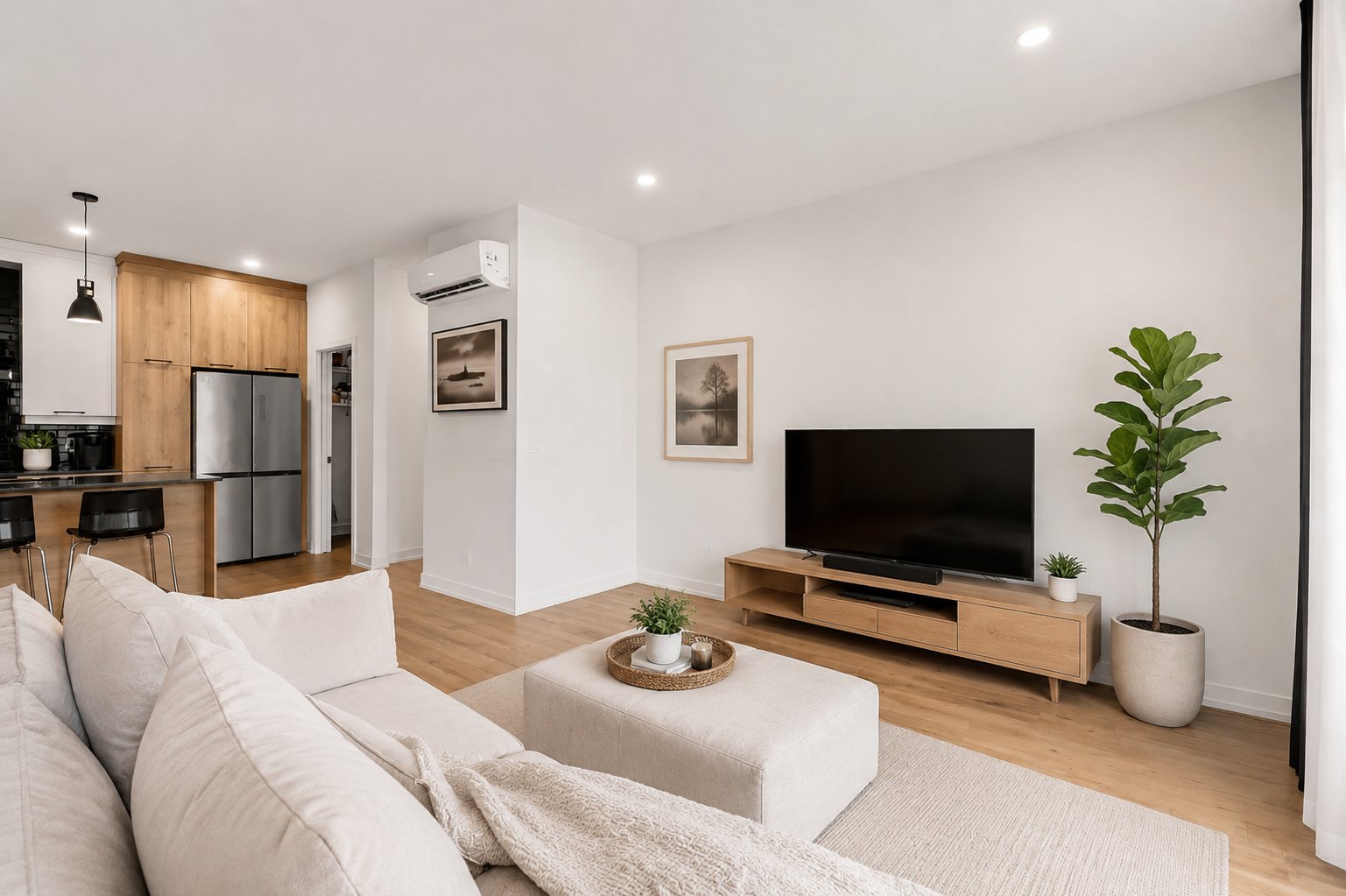 Living room - AI Homestaging