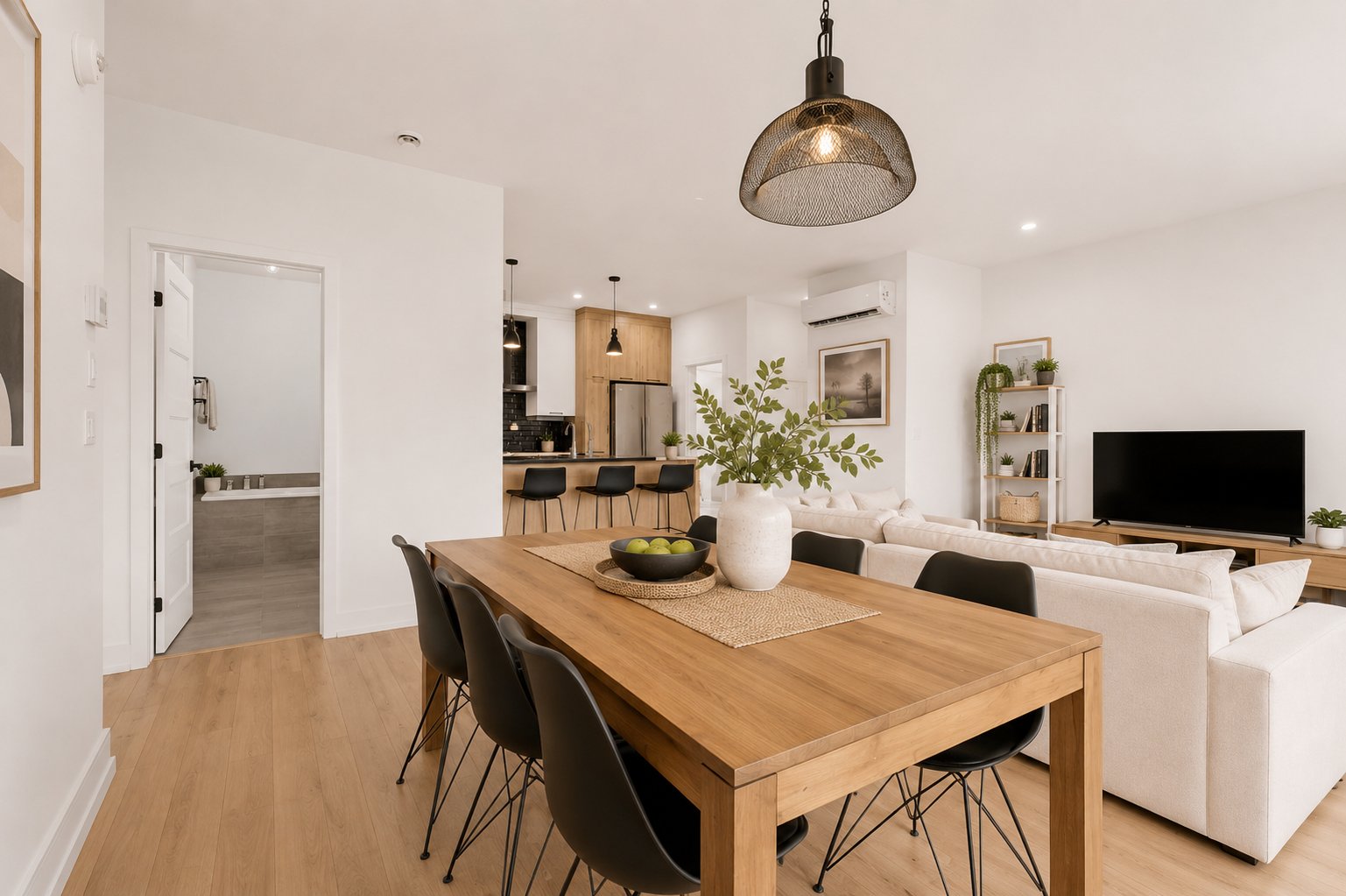 Dining room - AI Homestaging
