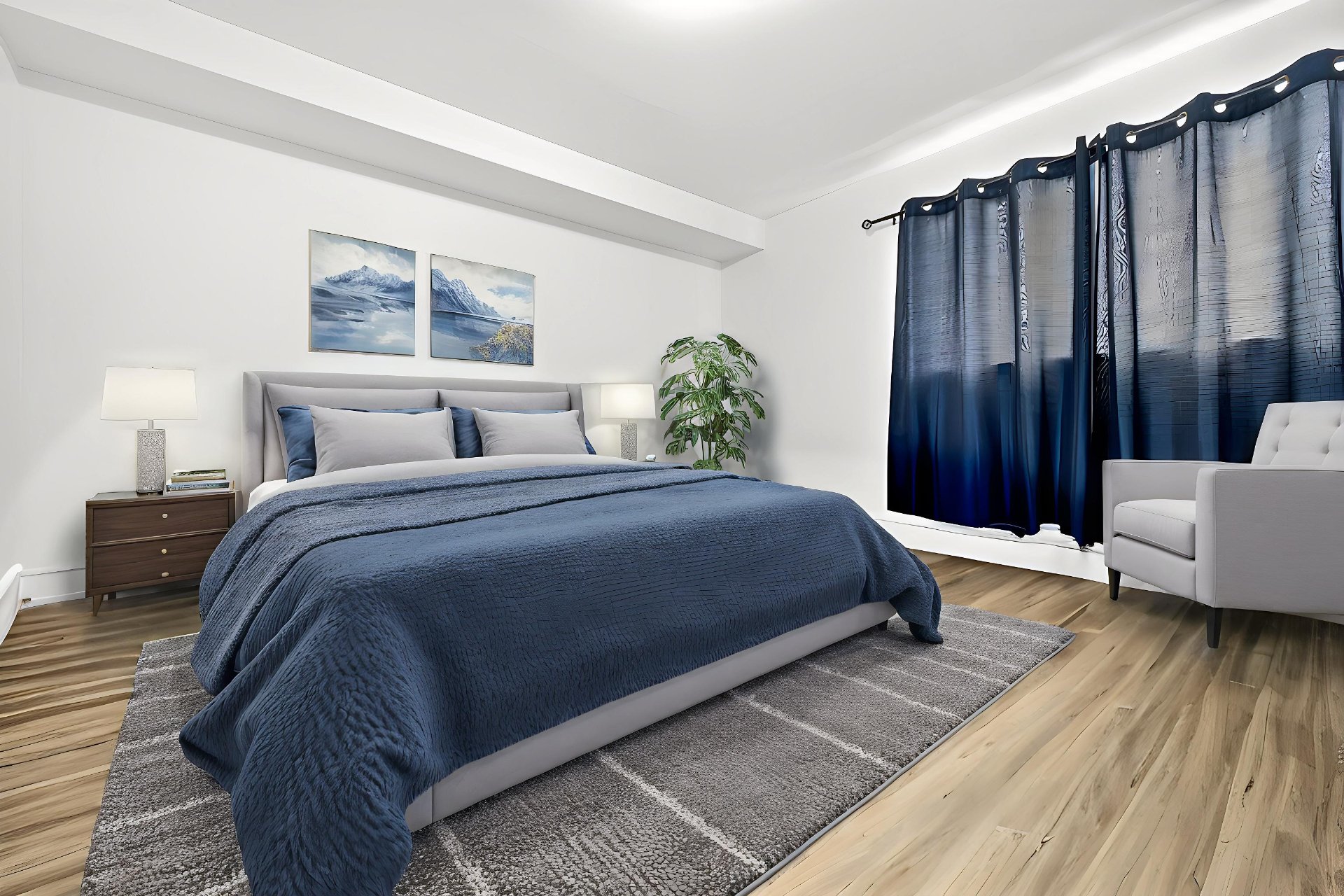 Chambre à coucher principale - ia + Walk-in