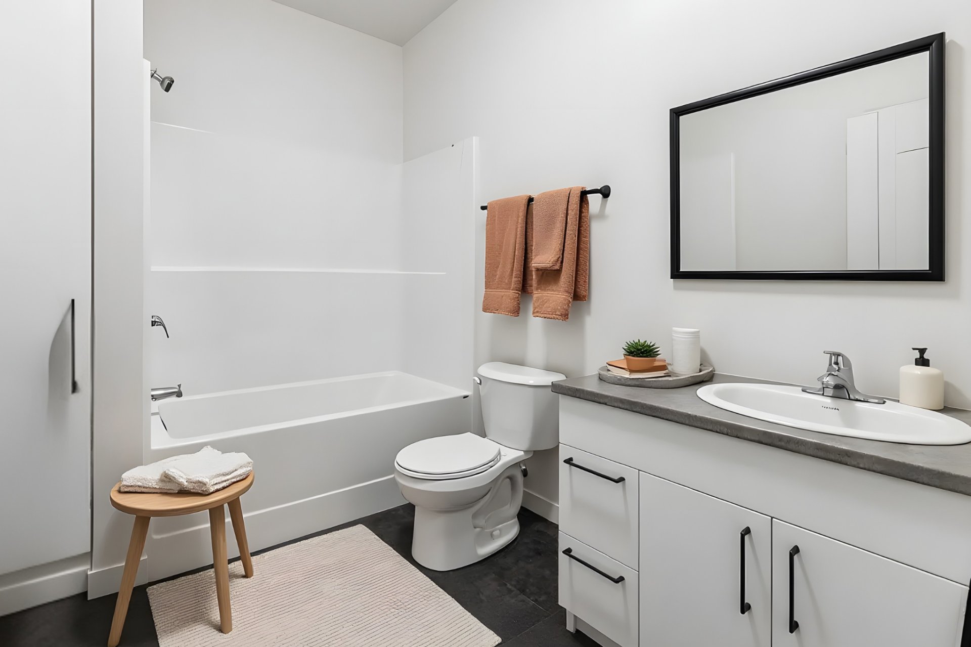 Salle de bains - Logement au sous-sol