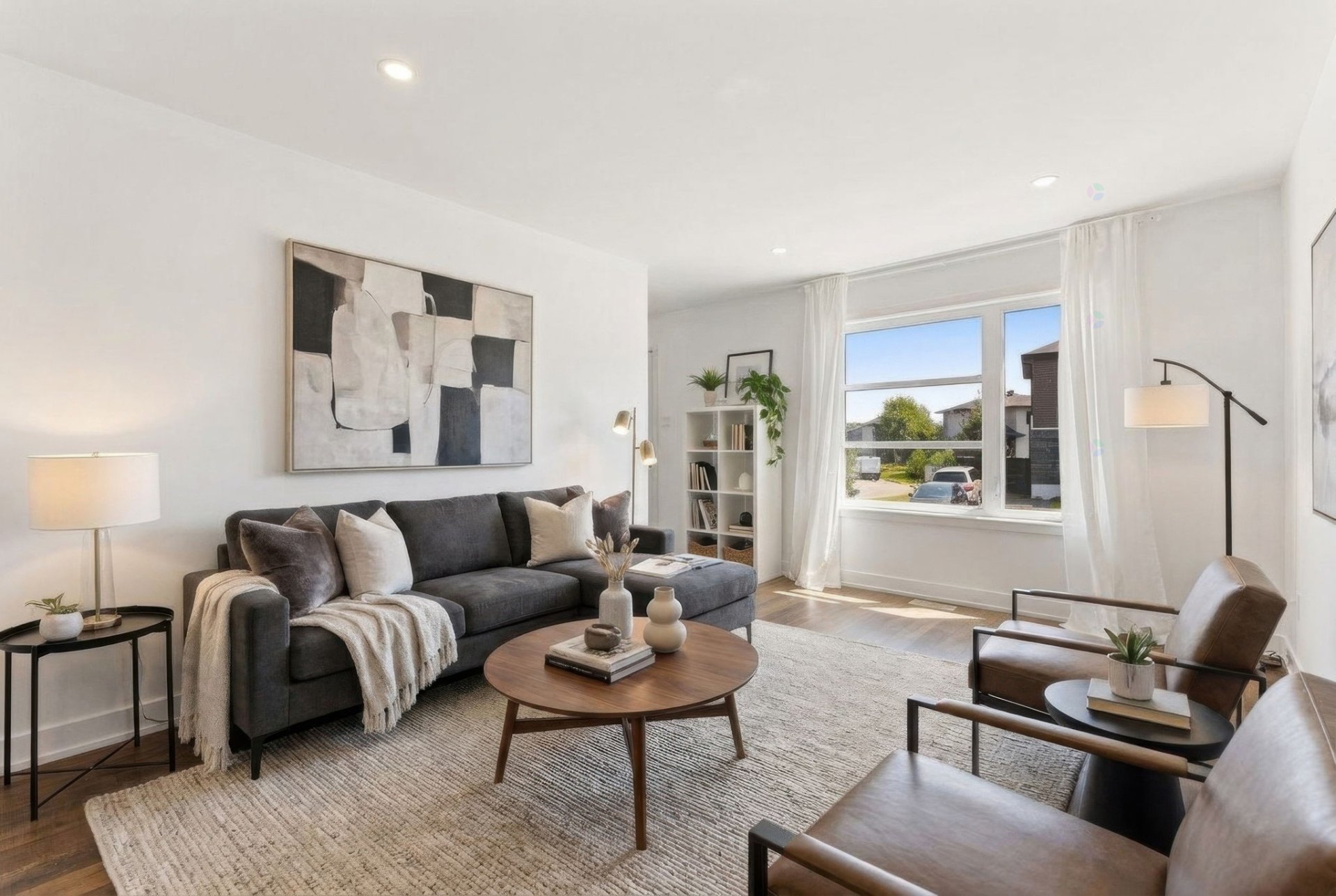 Virtual staging