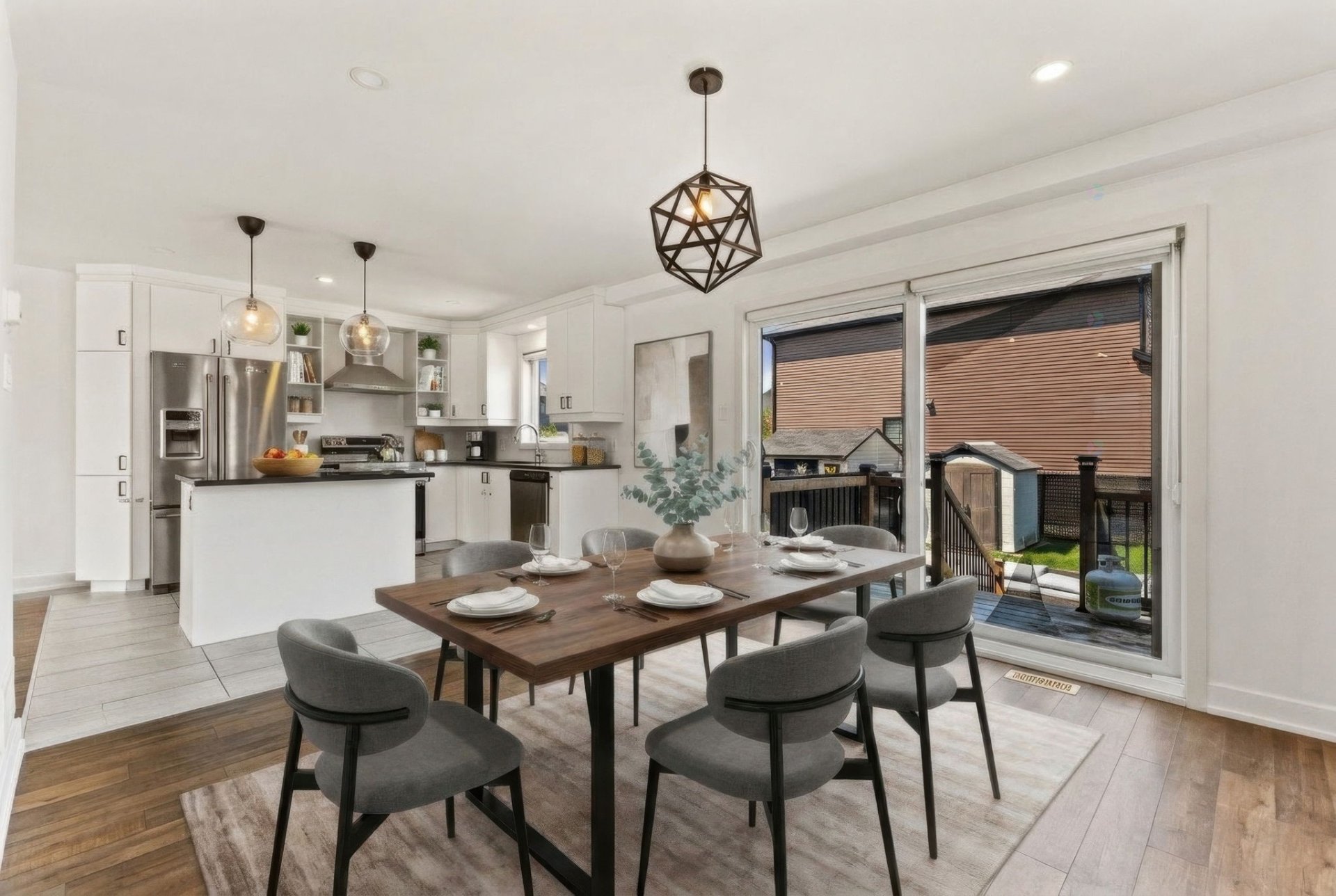 Virtual staging