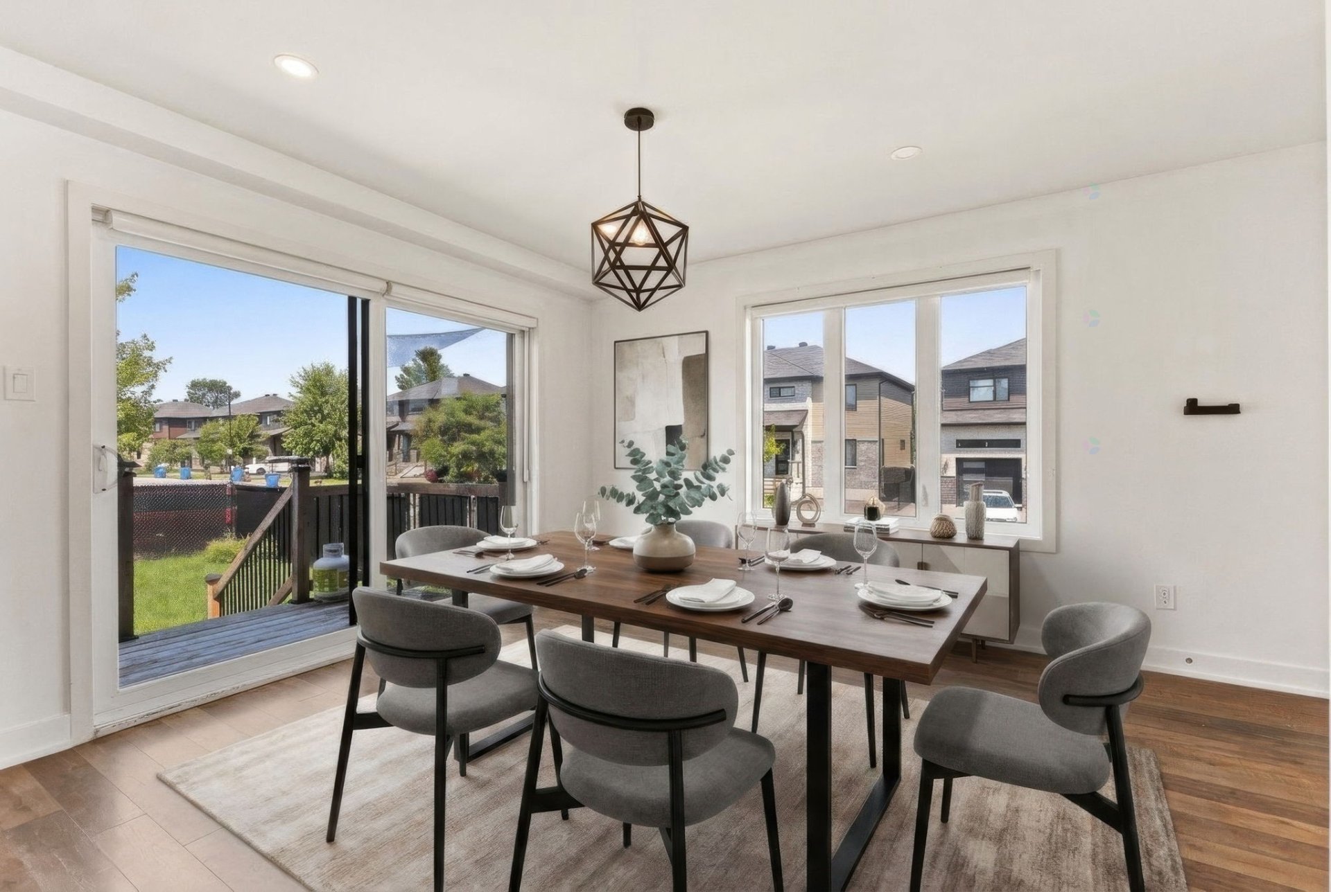 Virtual staging